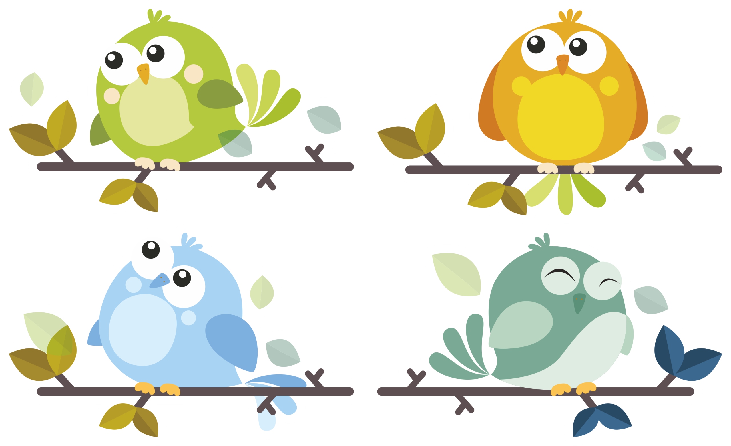 NAKLEJKI NA OKNO MEBLE LUSTRO SZYBĘ PTAKI PTASZKI