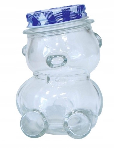 

Słoiki Miś 150ML Z Nakrętkami (1SZT) Wzór A40