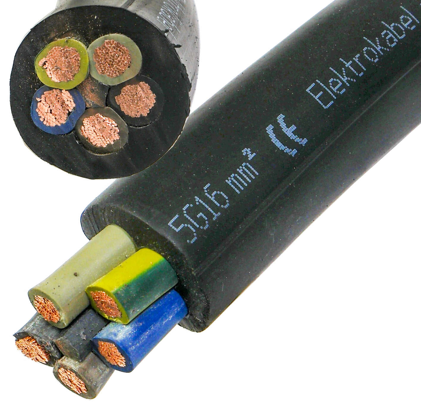 

Przewód Kabel gumowy siłowy 750V Onpd -25stC 5x16