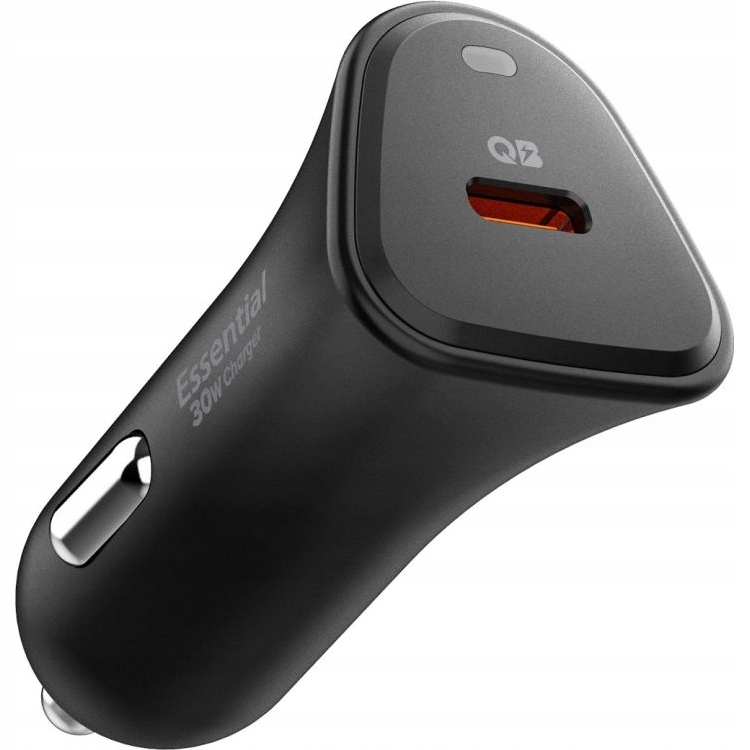 Spigen Essential EV301 1- Port Car Charger 30W Black Spigen