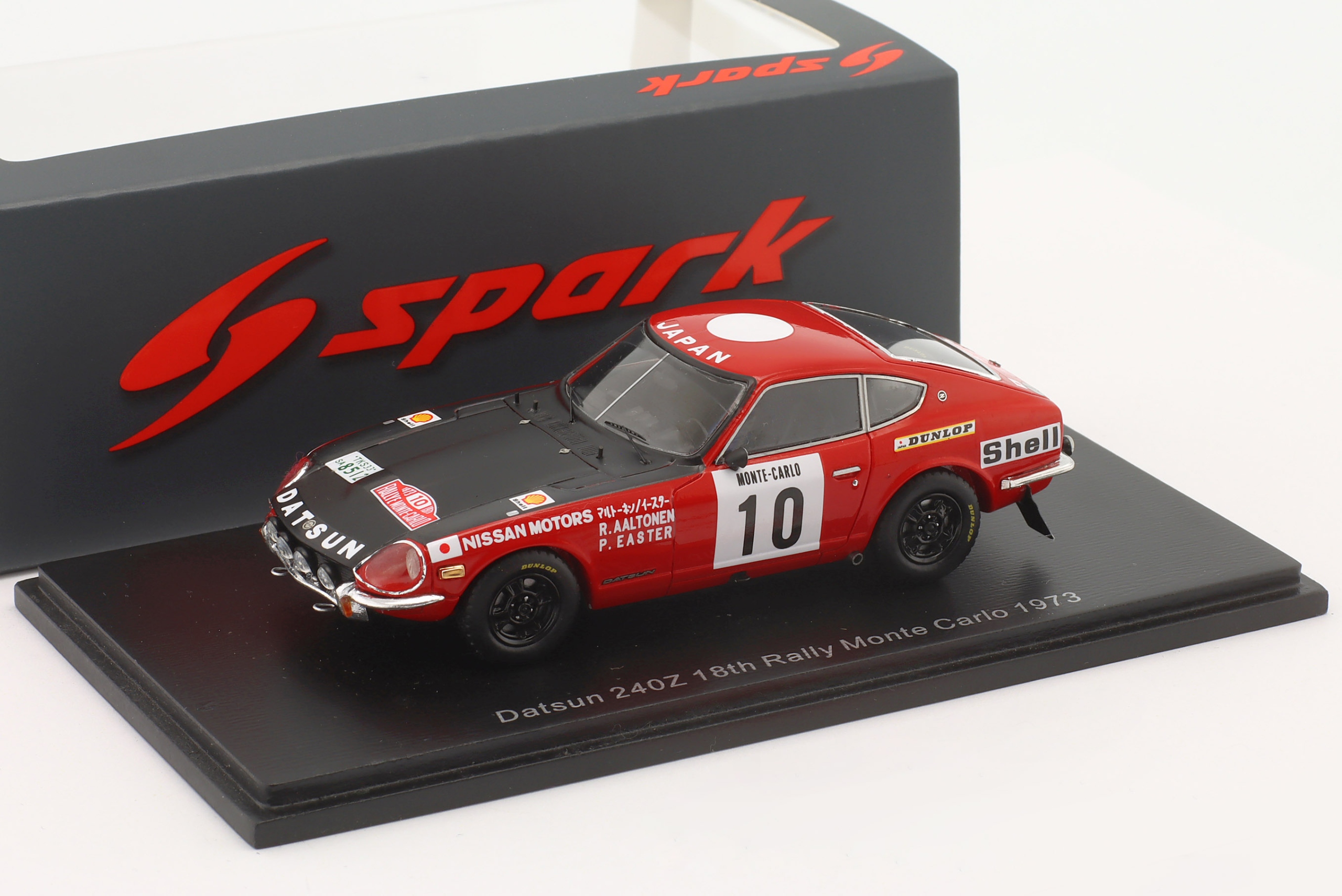 Spark Datsun 240Z #10 Aaltonen Monte Carlo'73 1:43
