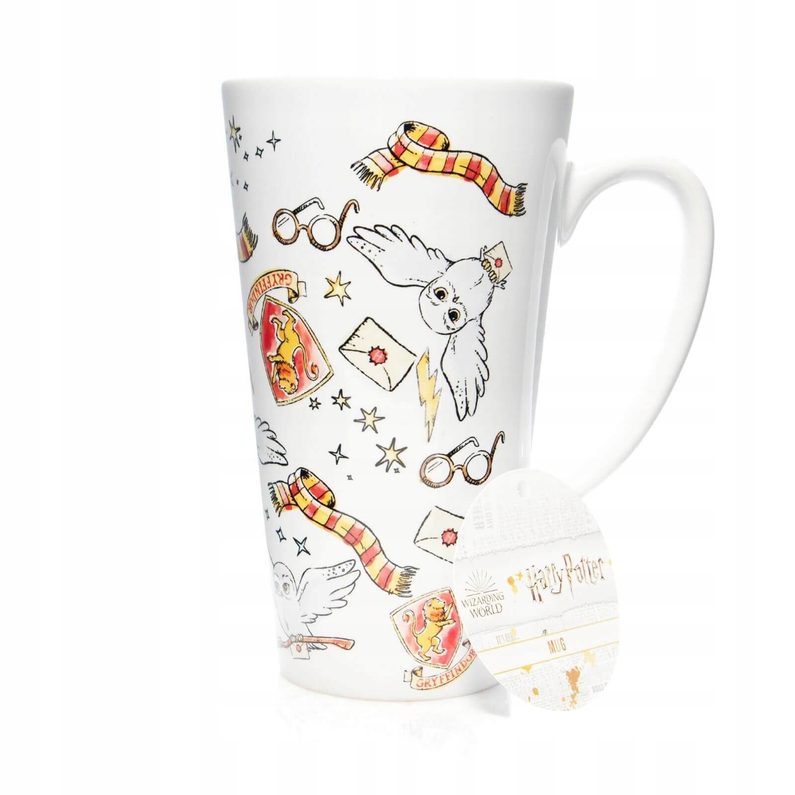 

Kubek na kawę latte Harry Potter 450 ml markowy