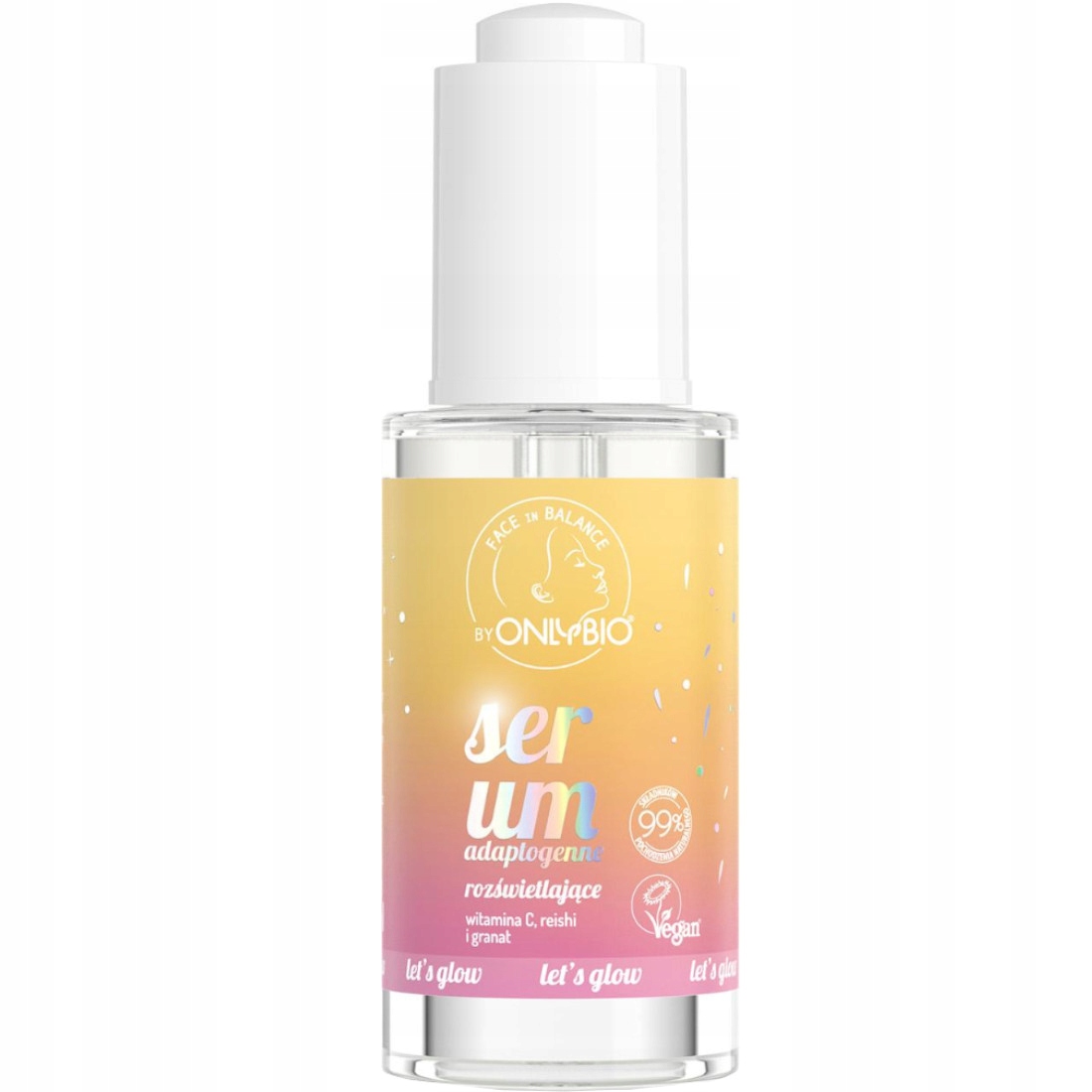 ONLY BIO SERUM DO TWARZY FACE IN BALANCE ROZŚWIETLAJĄCE z witaminą C Marka OnlyBio
