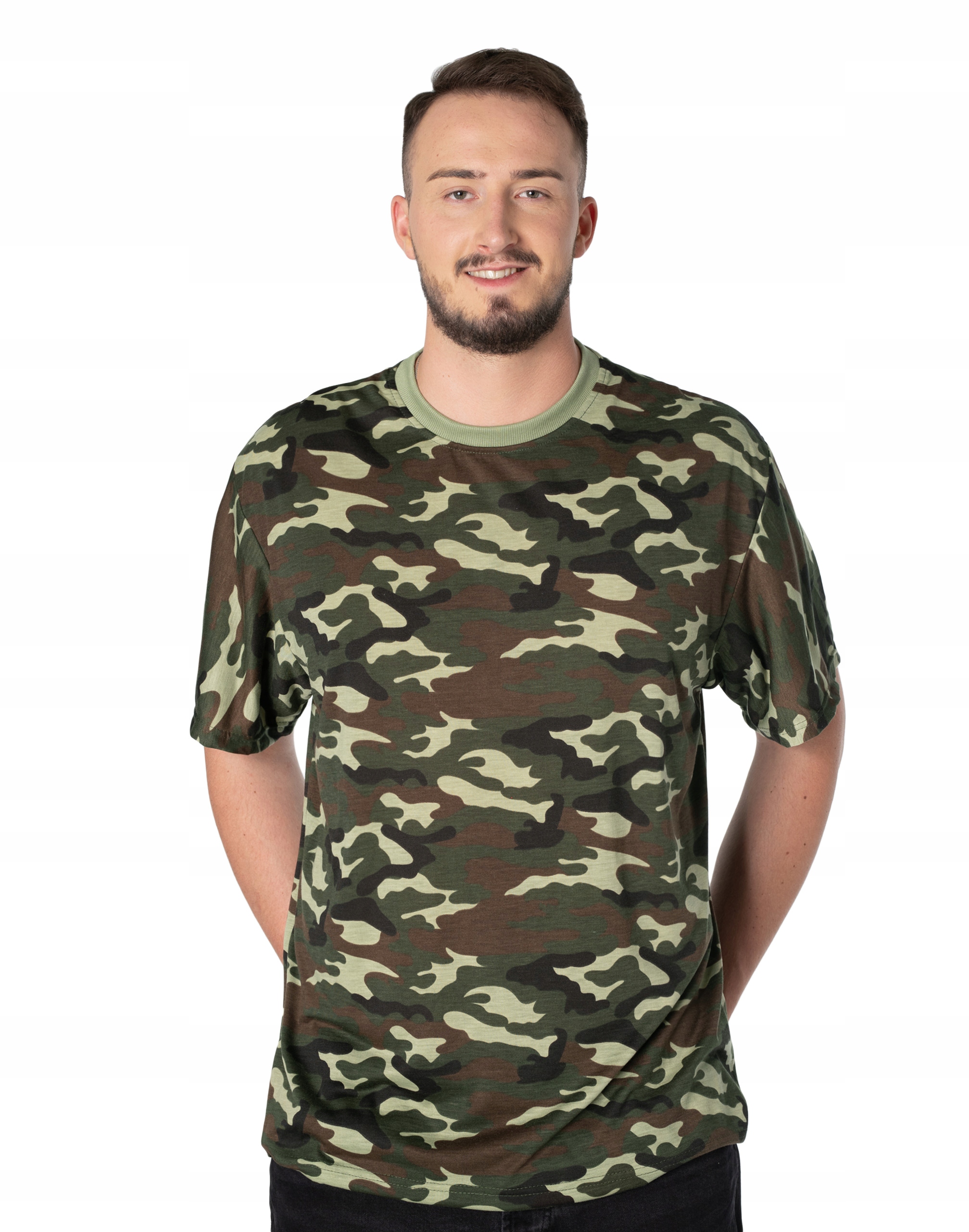 

Duży Podkoszulek Koszulka Męska Moro Top 048-1 6XL