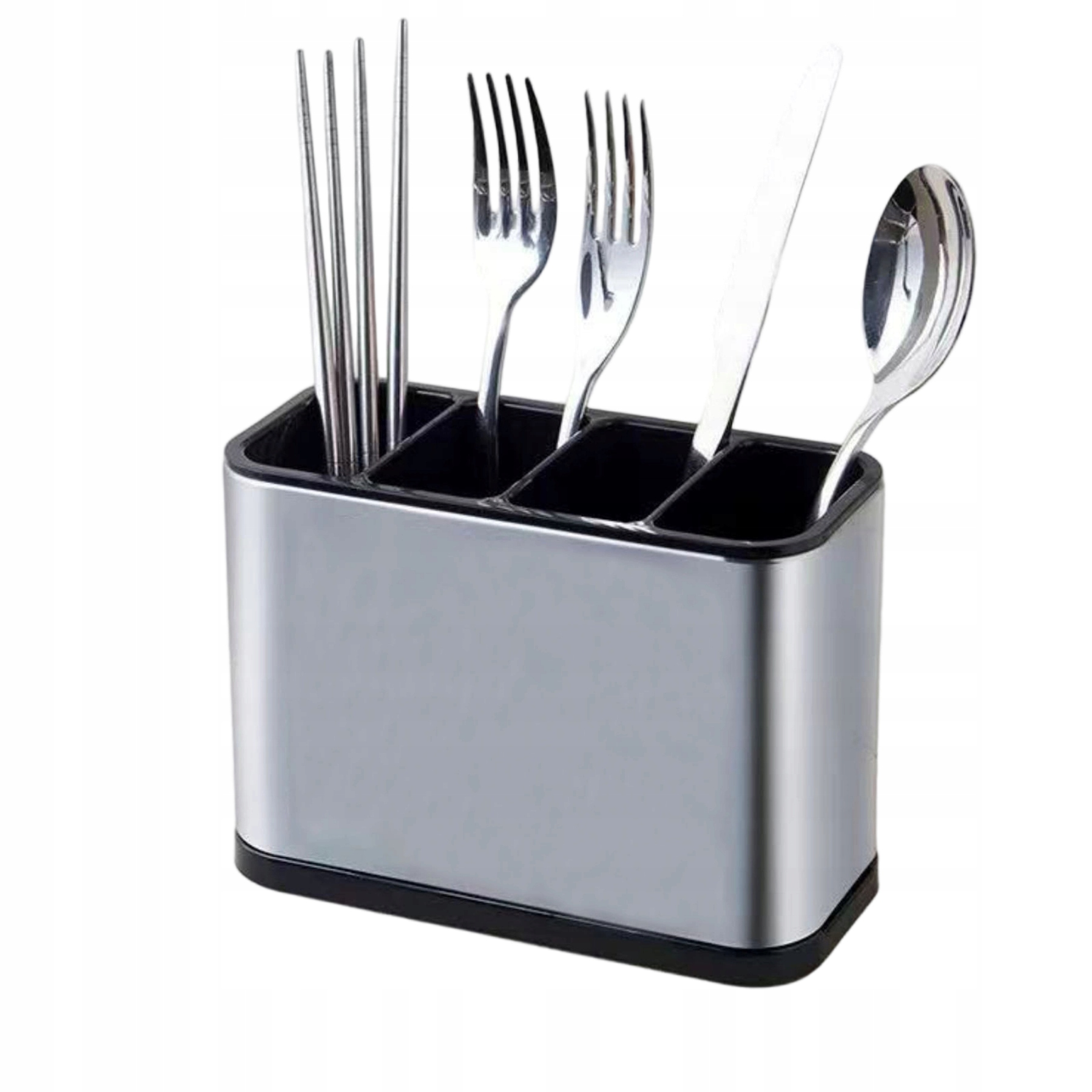 Levně Úložný box Odvodnění stříbrné trubice Kapalinové sušičky Nádoba na sušičku nádobí