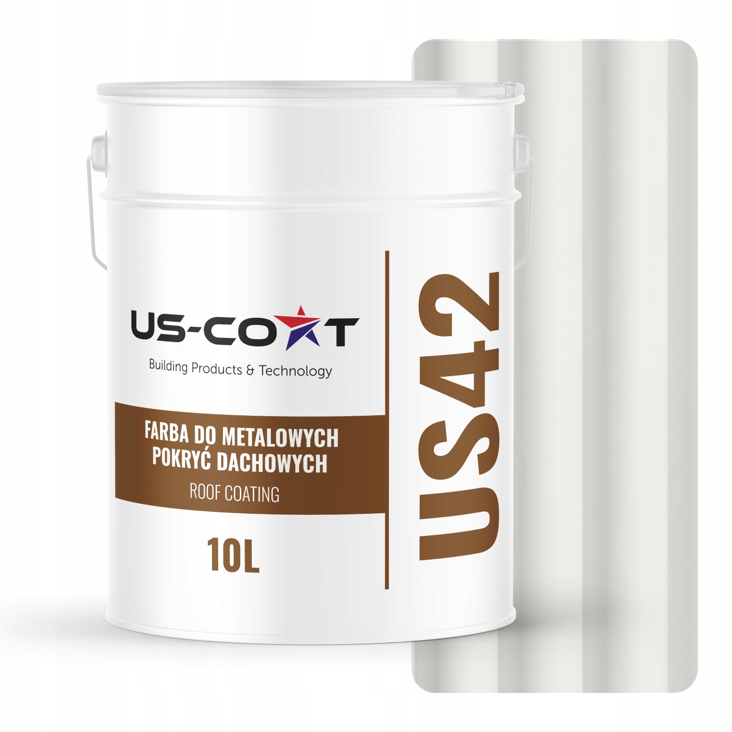 Podkladová Farba Na Strechu Kovových Krytín Biela Cestná Ral 9016 10 L Matná