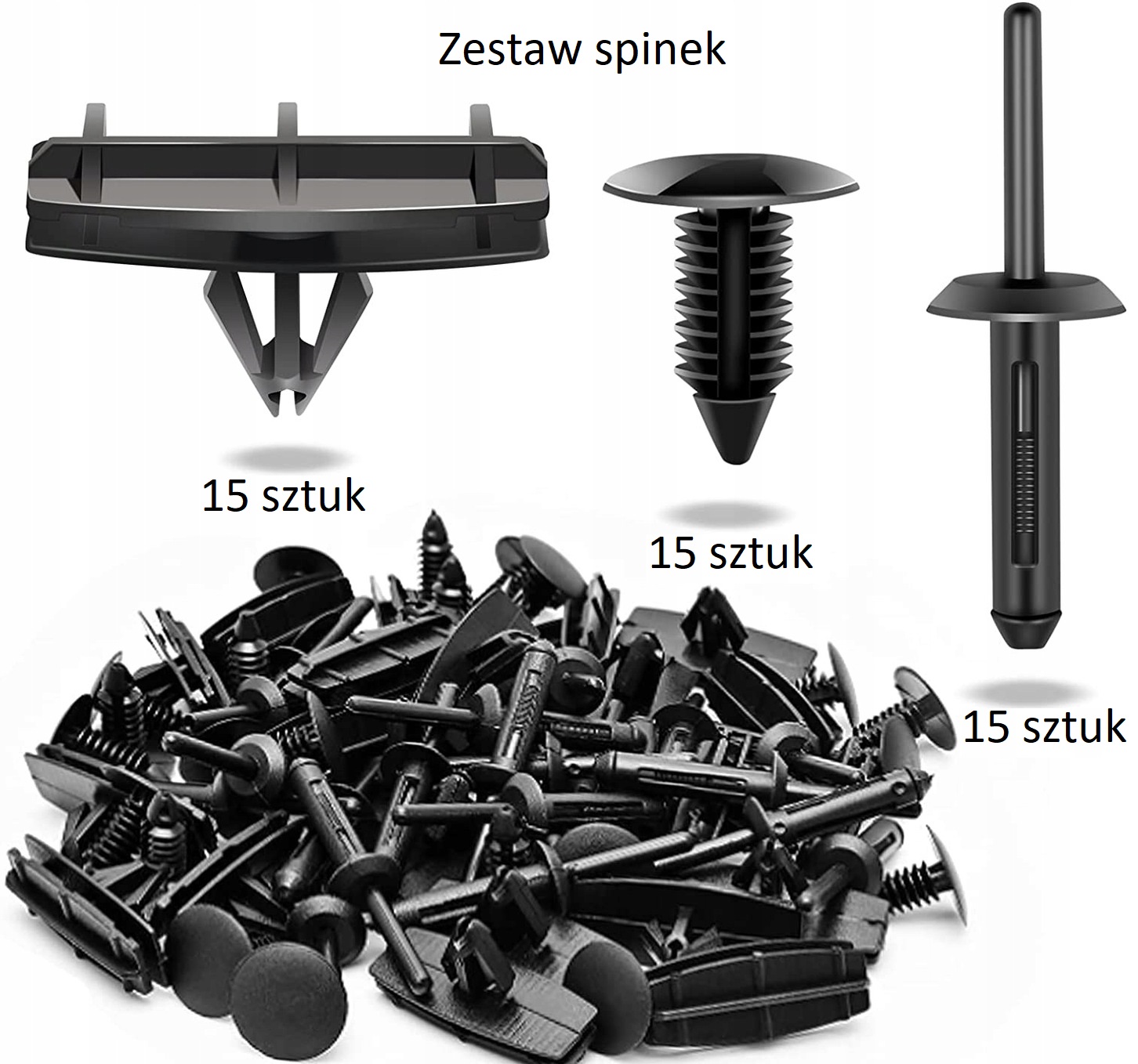 

Ford Dodge Chrysler Jeep Hyundai Zestaw Spinek 45