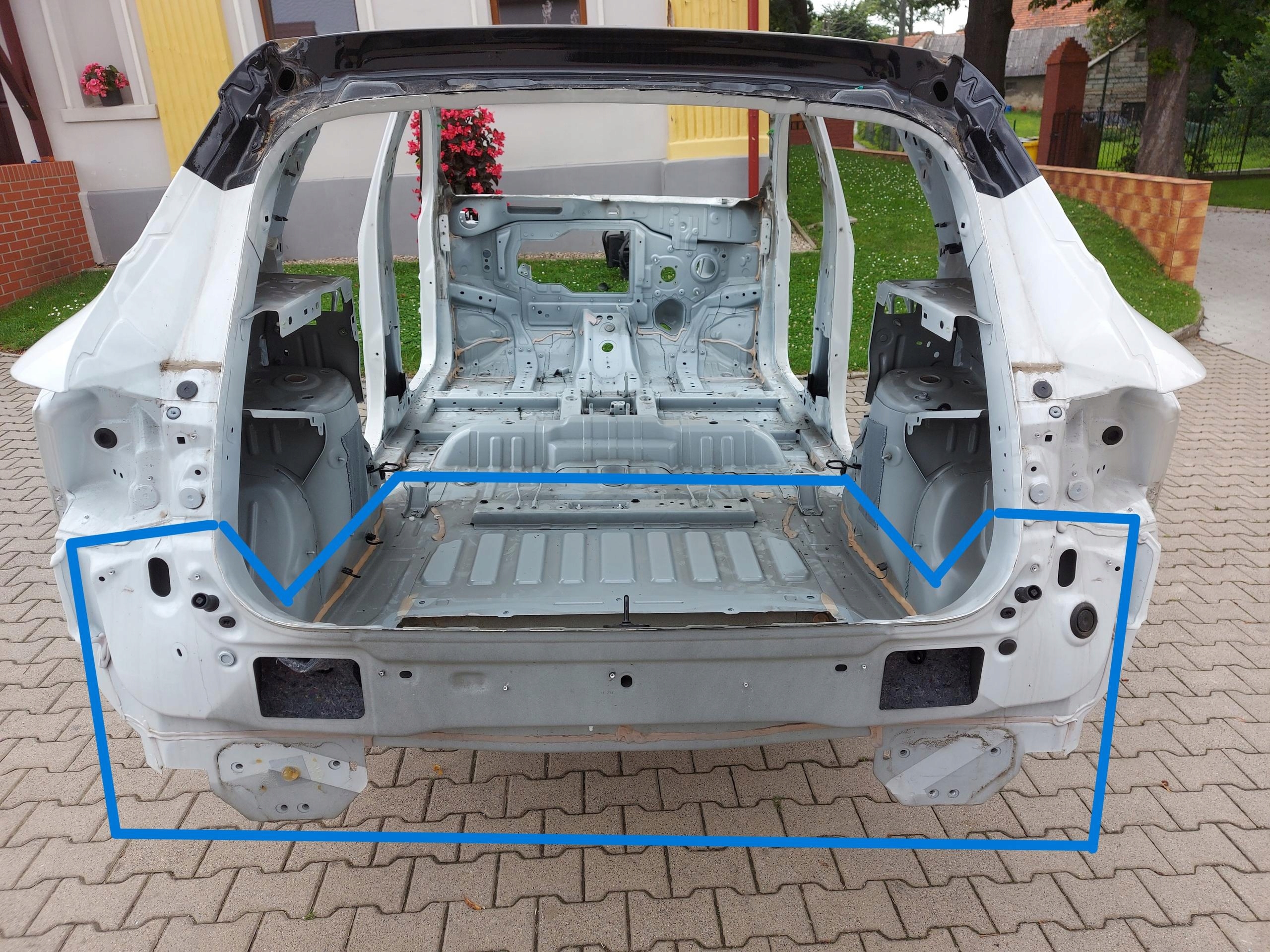 RENAULT Scenic E-Tech V 5 sump floor boot BIXUI