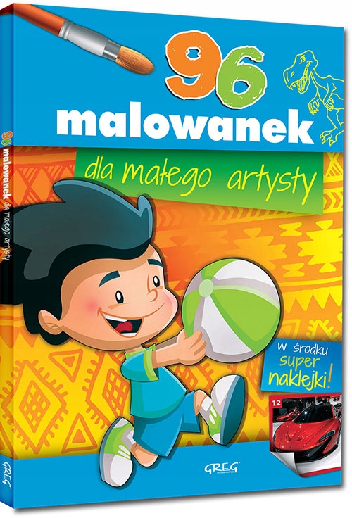 

96 malowanek dla małego artysty dla chłopca