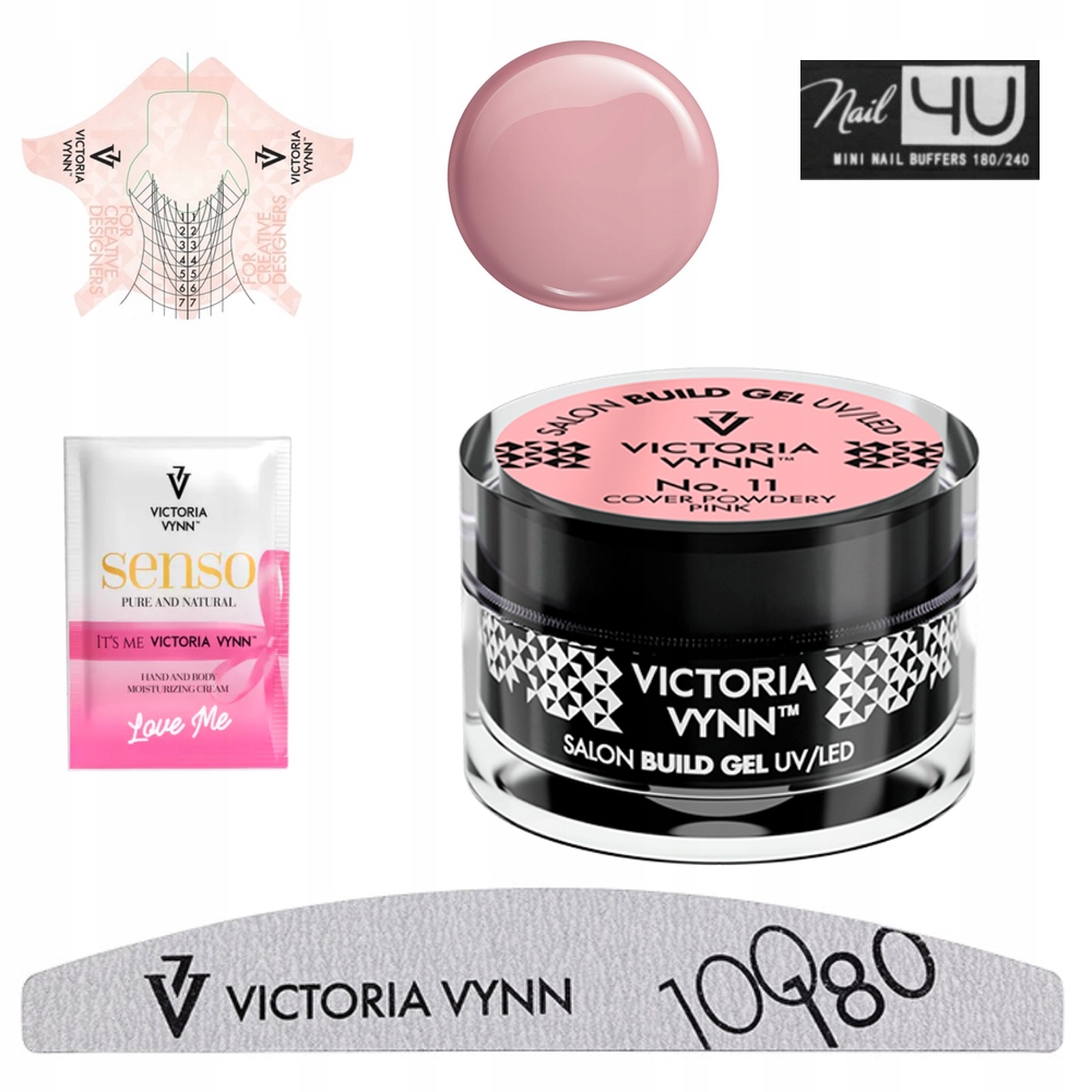 Victoria Vynn Build Gel Cover Powdery Pink 11 15ml