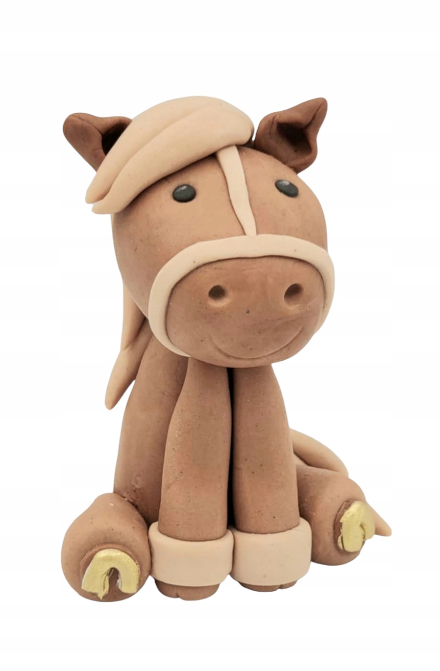 Levně Cukrový Koník cukrová dekorace Figurka kůň koně na dort narozeniny G