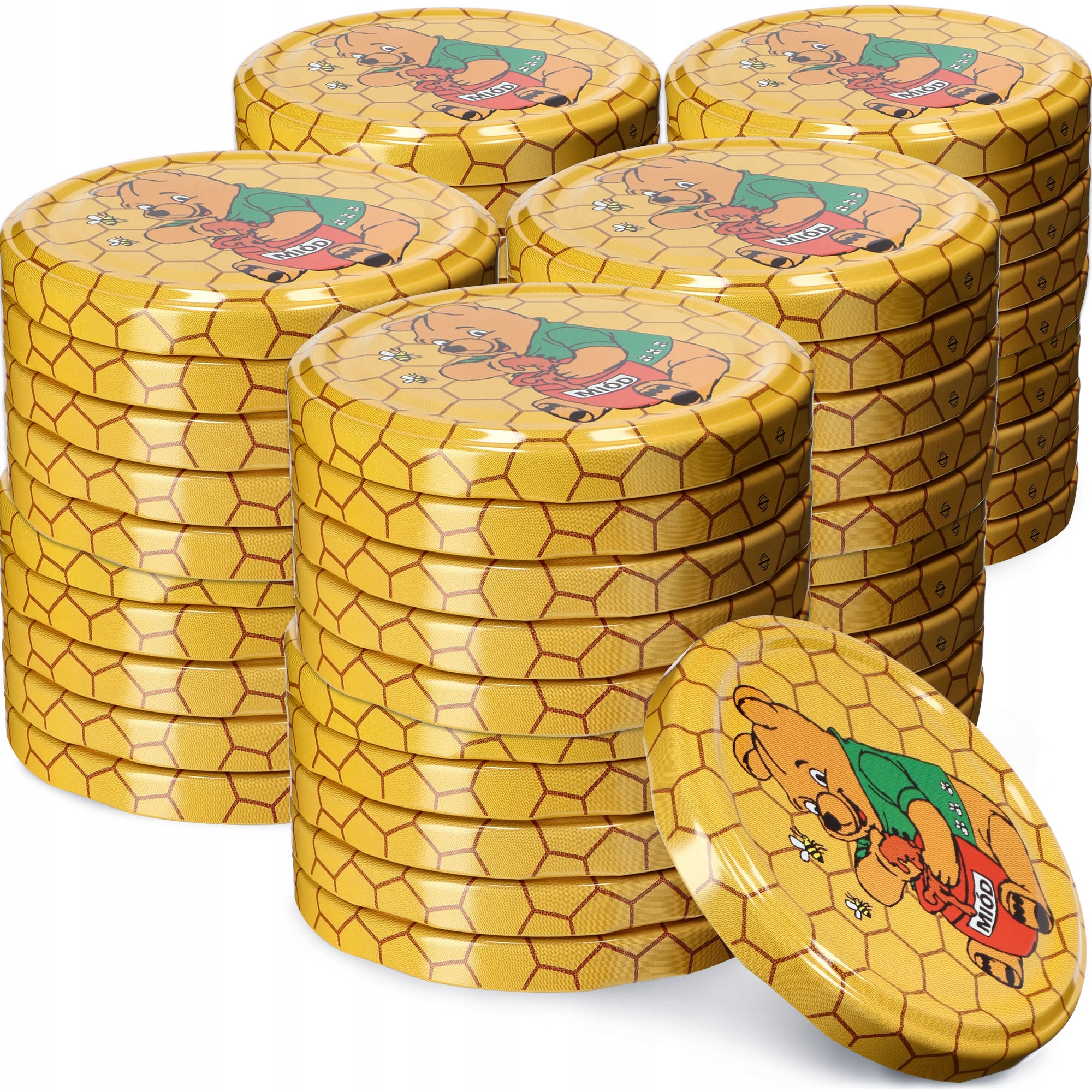 

Zakrętka Nakrętka Wieczko Na Słoik FI82 50 Szt