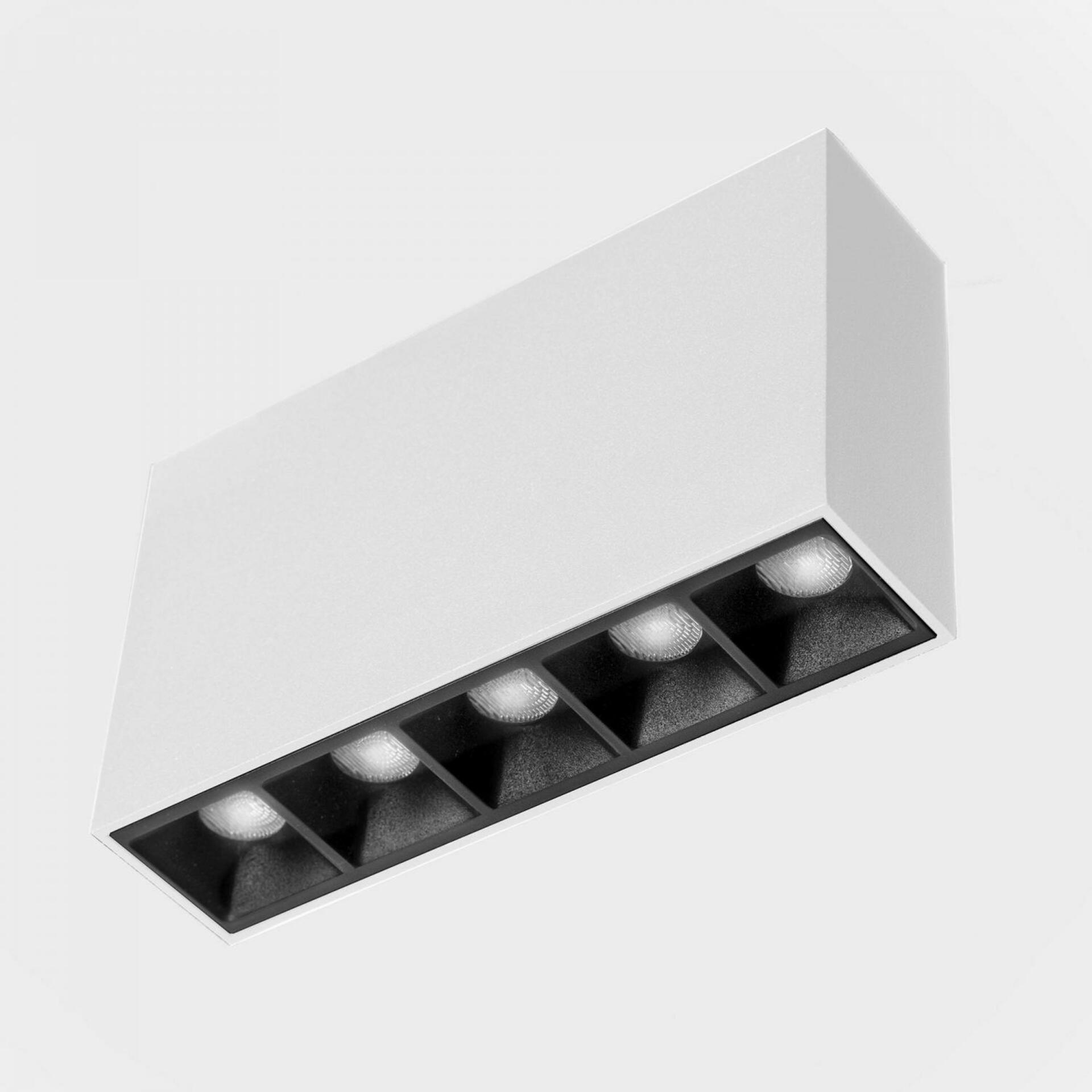 Kohl Lighting KOHL-Lighting Nses stropní svítidlo 137x35 mm bílá-černá 10 W