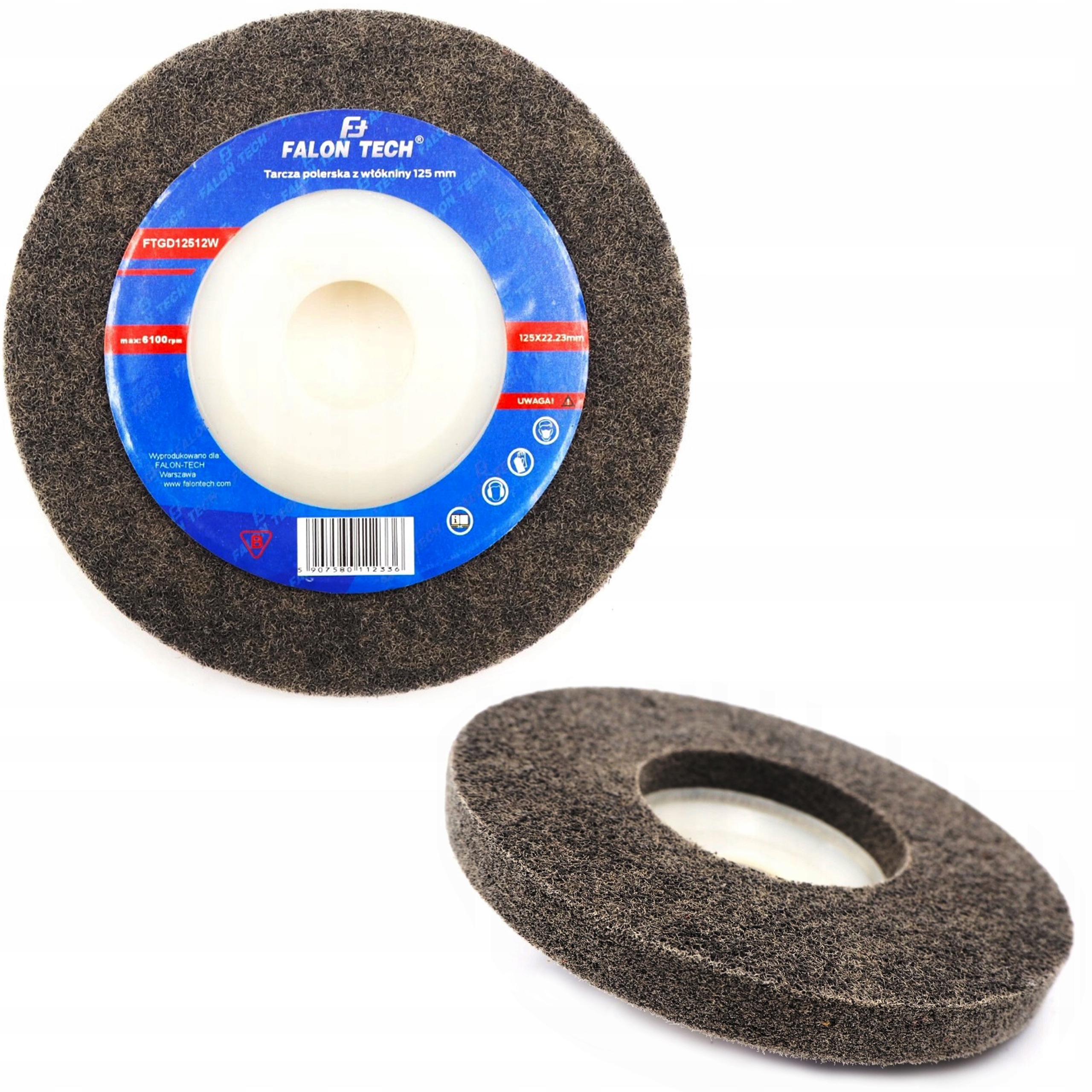 

Włóknina Tarcza Polerska 125x22,23x12MM Nylonowa