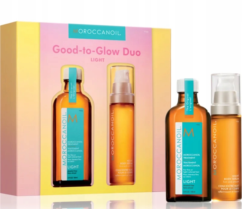 Moroccanoil Good-to-Glow Duo zestaw włosów i ciała