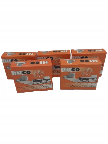 Papier termiczny do tachografu Hico rolka tacho 5szt
