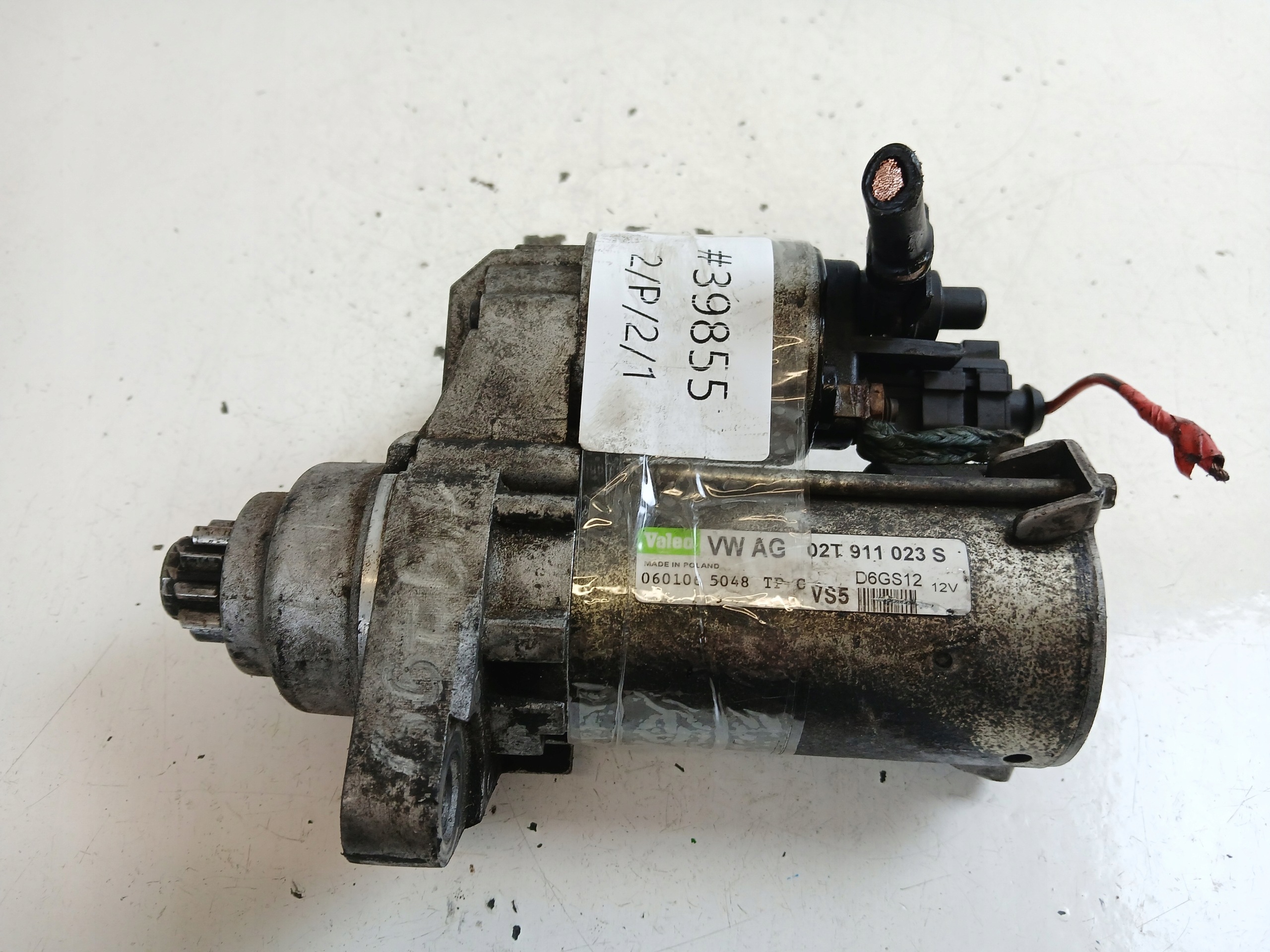 VW GOLF IV 1.4 1.6 starter 020911023S