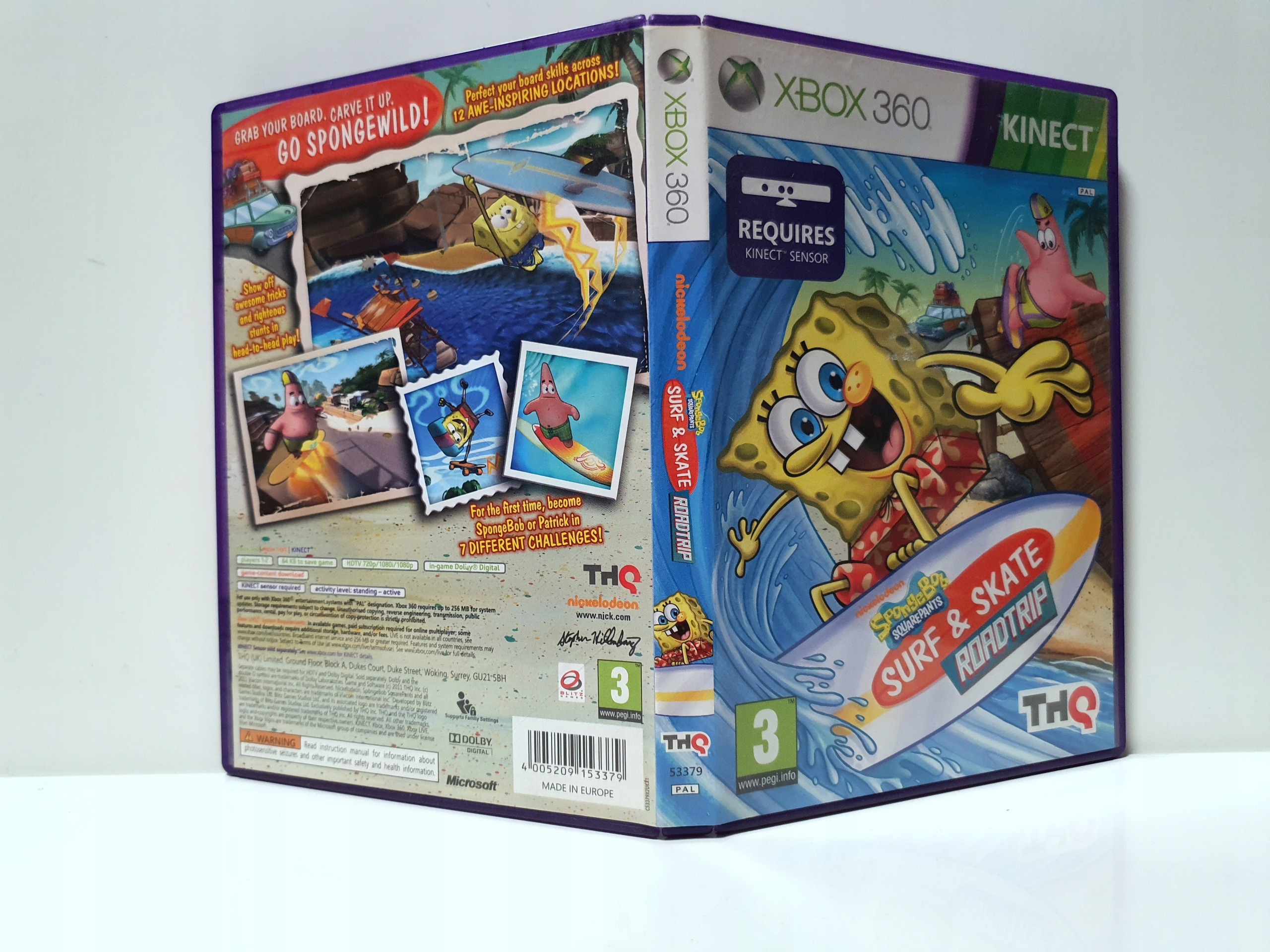 Spongebob's Surf & Skate Roadtrip / Xbox 360 em Promoção na Americanas