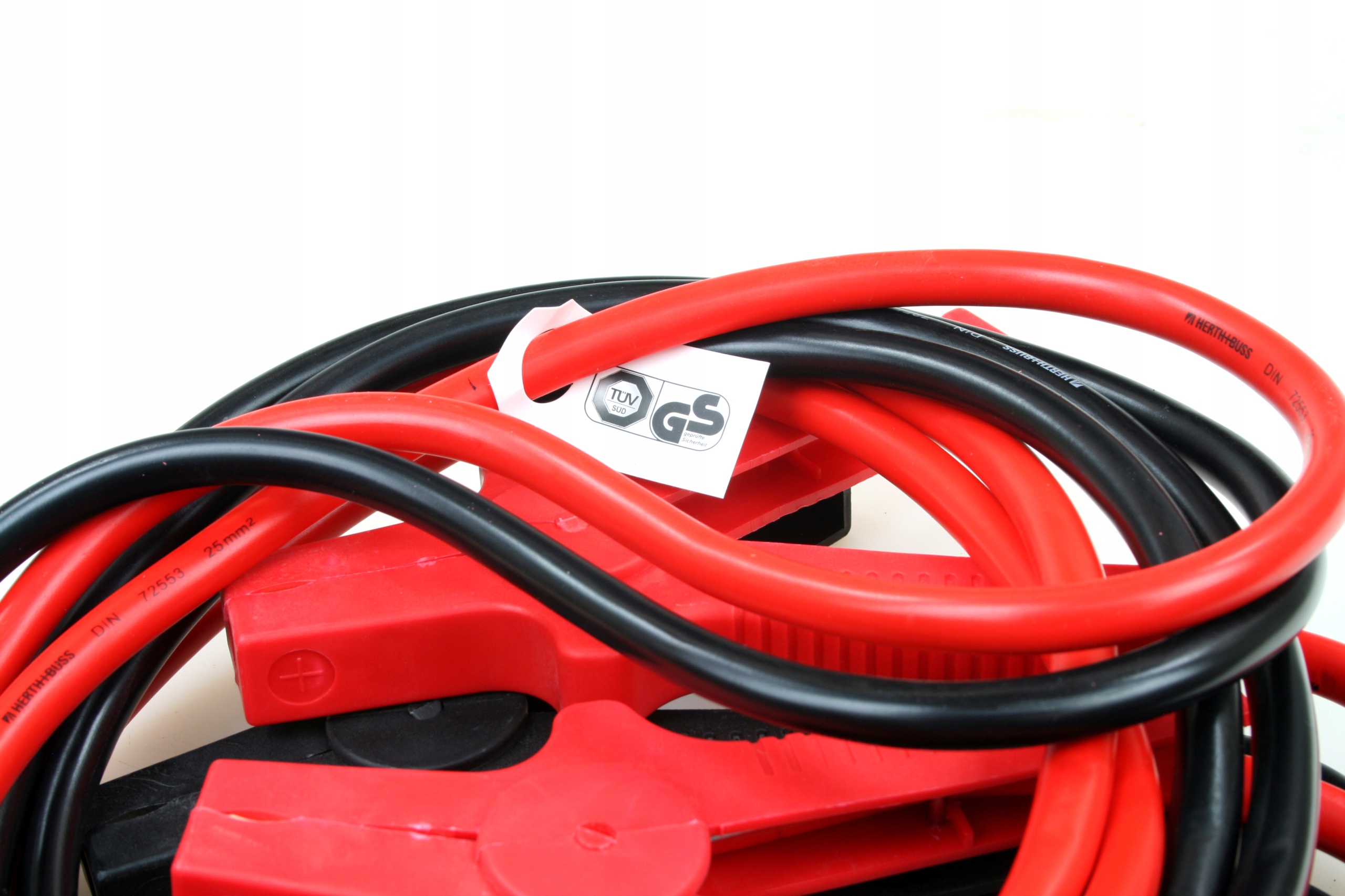 KABLE PRZEWODY ROZRUCHOWE HERTH+BUSS 25mm 3,5M TUV Numer katalogowy producenta 52289850