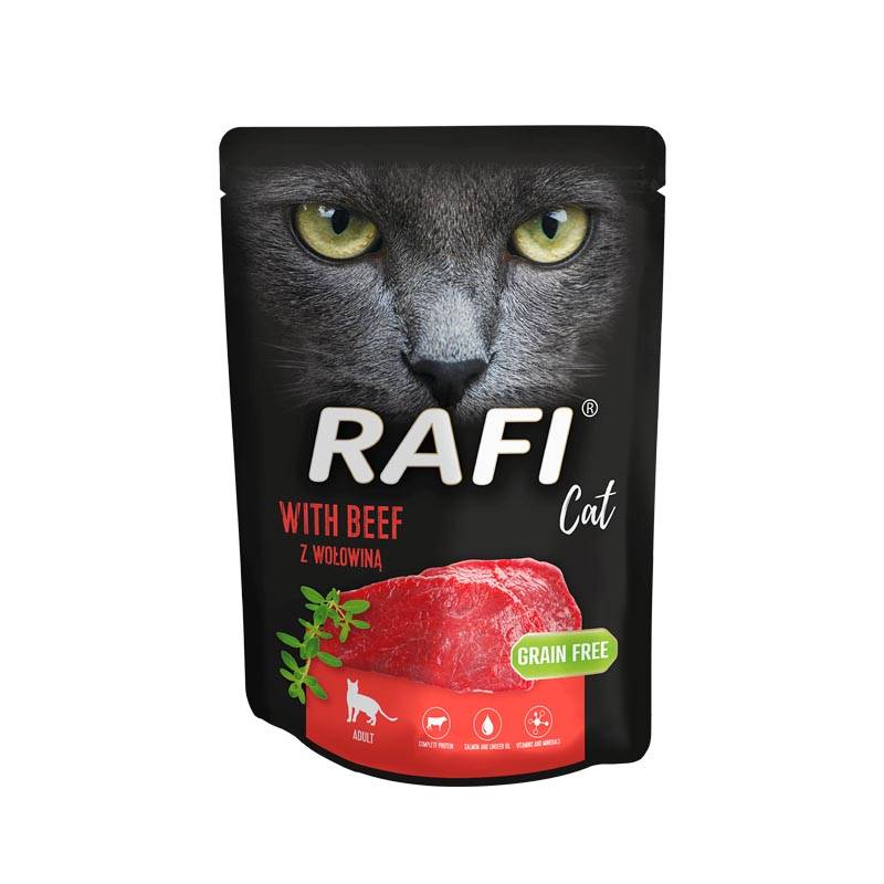 Dolina Noteci Rafi Cat s hovězím masem pro kočky 30x300g