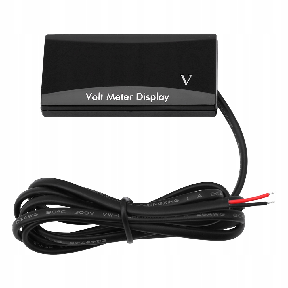 Cyfrowy motocykl samochodowy Diod LED Display Voltmeter Volt Volt XH