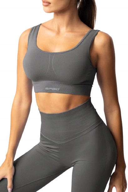 Spaio Dámská sportovní podprsenka Fitness Innergy Flex 2.0 grafitová Xs