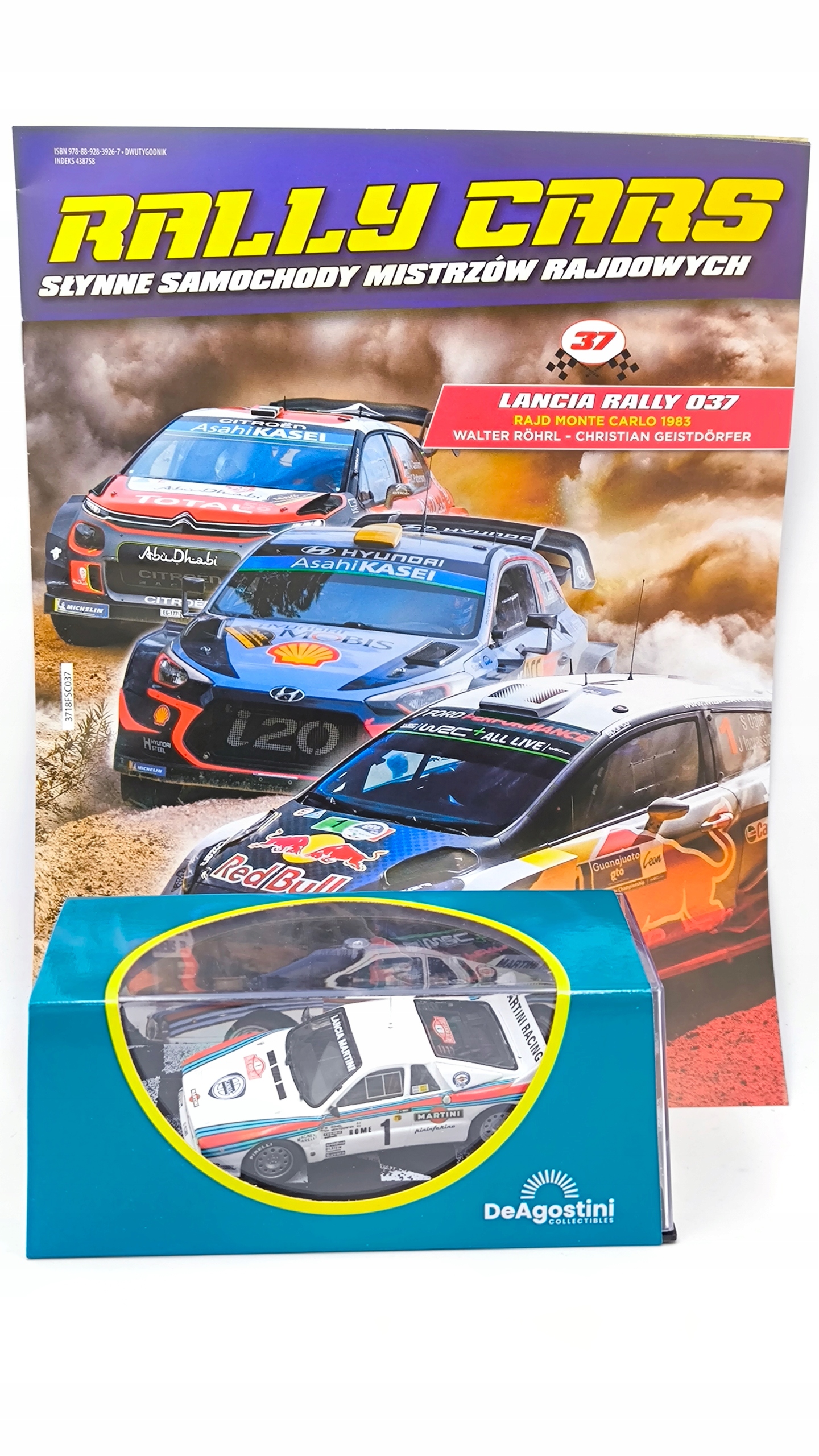 Wrc Lancia Rally 037 Monte Carlo 1983 1:43 DeAgostni #37