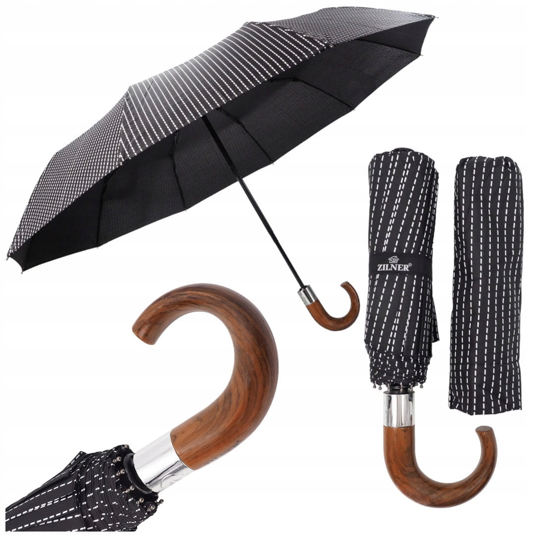 PARASOL MĘSKI DAMSKI PARASOLKA PEŁNY AUTOMAT MOCNA Model Kadama