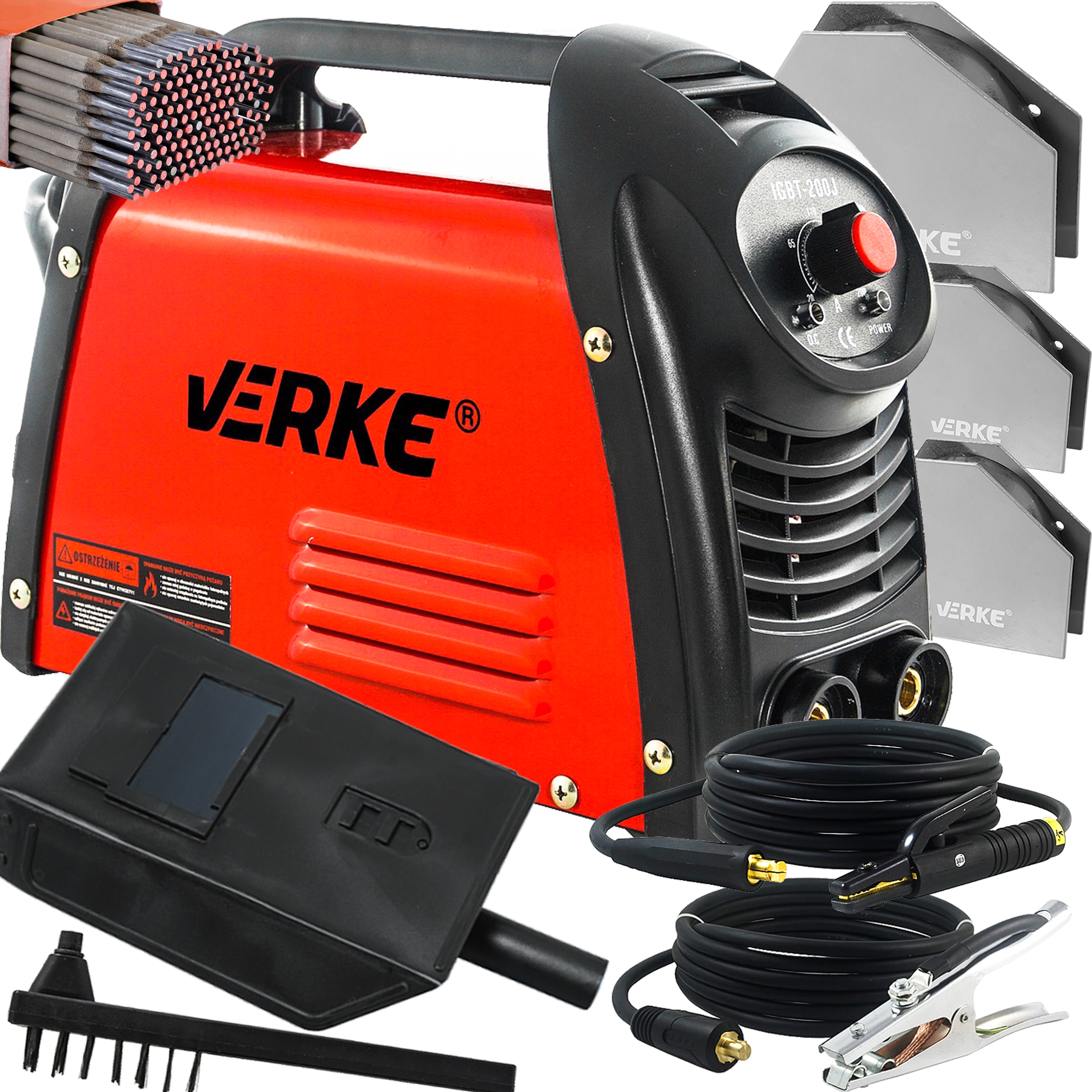 

Spawarka Inwertorowa Inwerterowa 200A LCD Mma Igbt