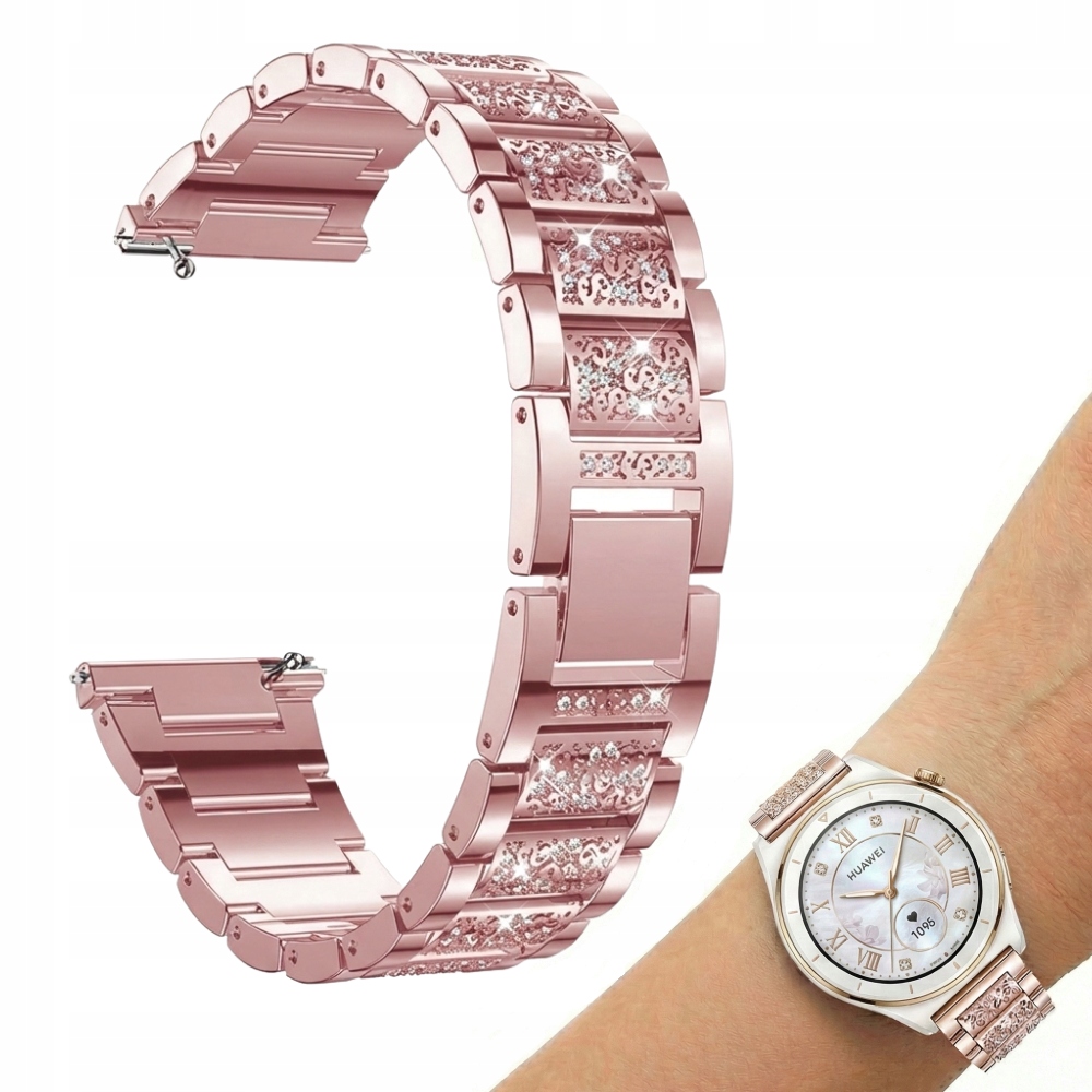 Damska Bransoleta Pasek Do Huawei Watch GT2 GT3 Gt 2 3 42MM 43 Elegant 20MM