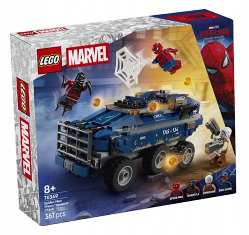 Lego(r)super Hrdinové 76349 Pronásledování Spider-mana