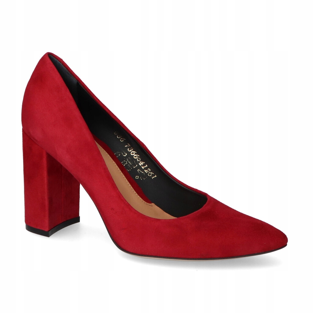 Boty Visconi Bordové semišové 37