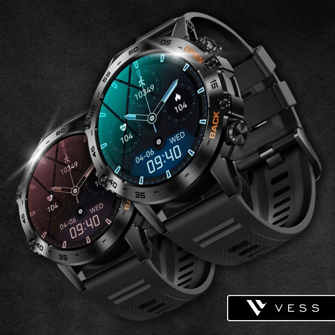 ZEGAREK SMARTWATCH MĘSKI 360x360 ROZMOWY MENU PL WODOODPORNY + GRATIS Stan opakowania oryginalne