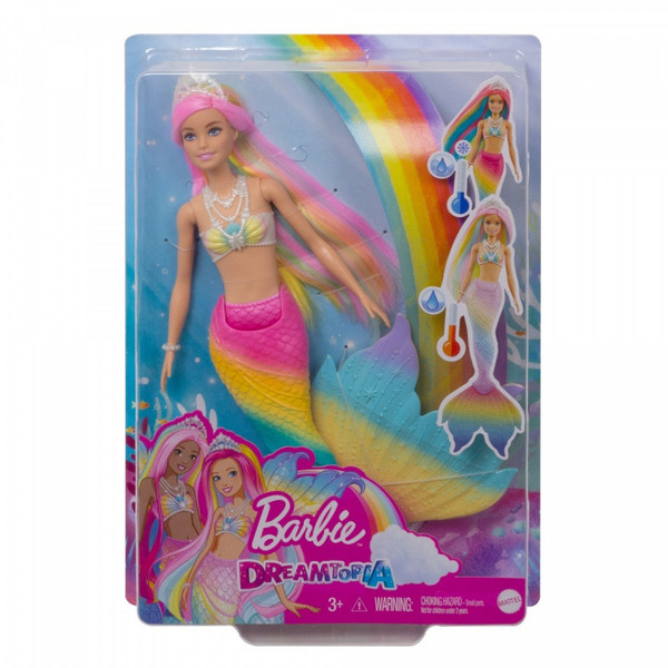 

Lalka Barbie Syrenka Tęczowa Przemiana