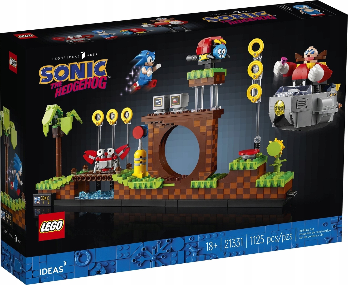 LEGO IDEAS 21331 | SONIC THE HEDGEHOG – GREEN HILL ZONE