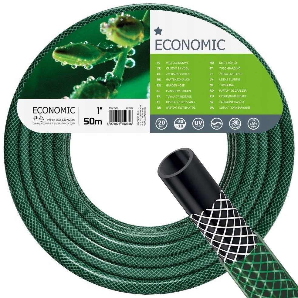 Hadice Cellfast Economic 50 M 1" 3 W