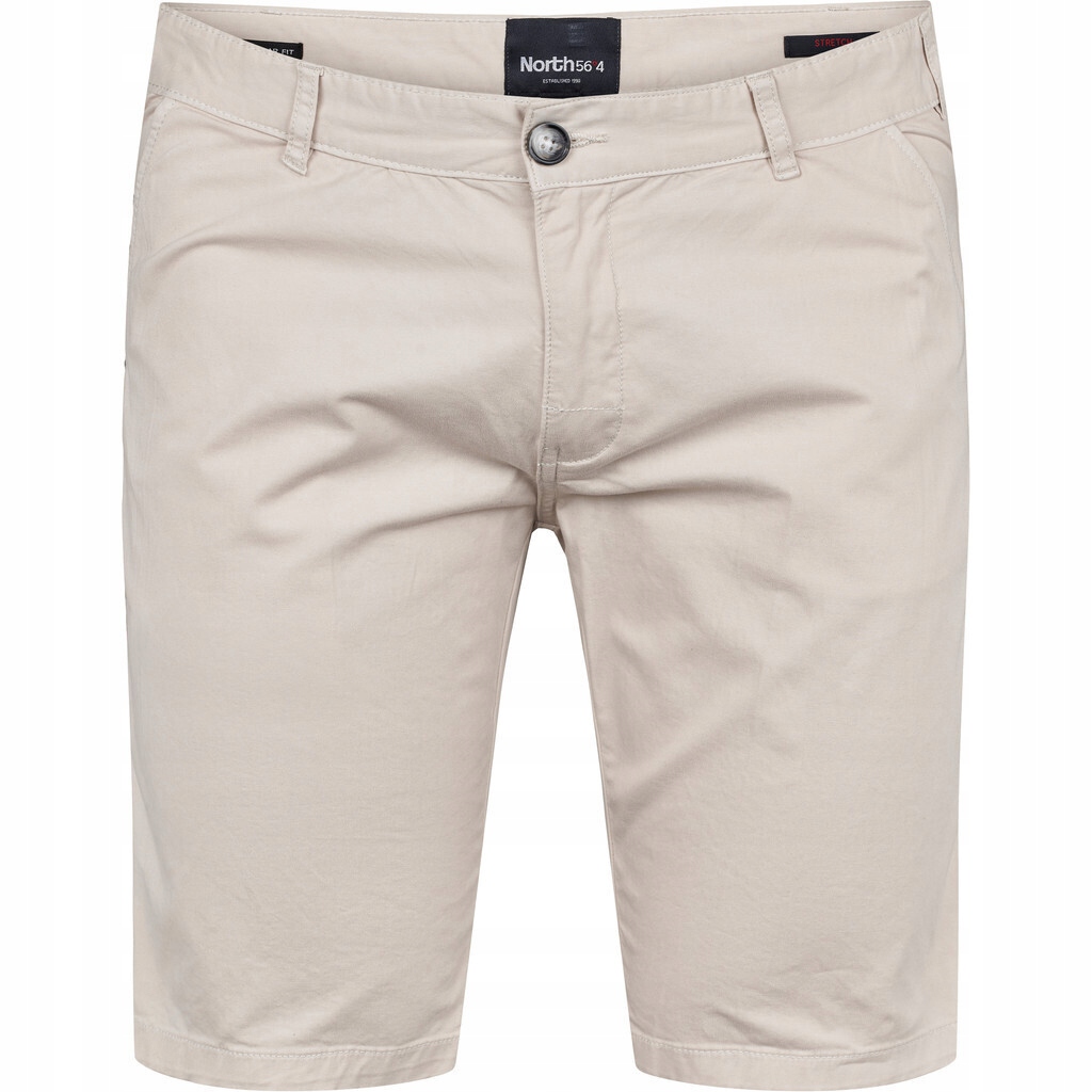 Velké pánské Kraťasy North 56*4 Chino Velké velikosti Plus Size 54