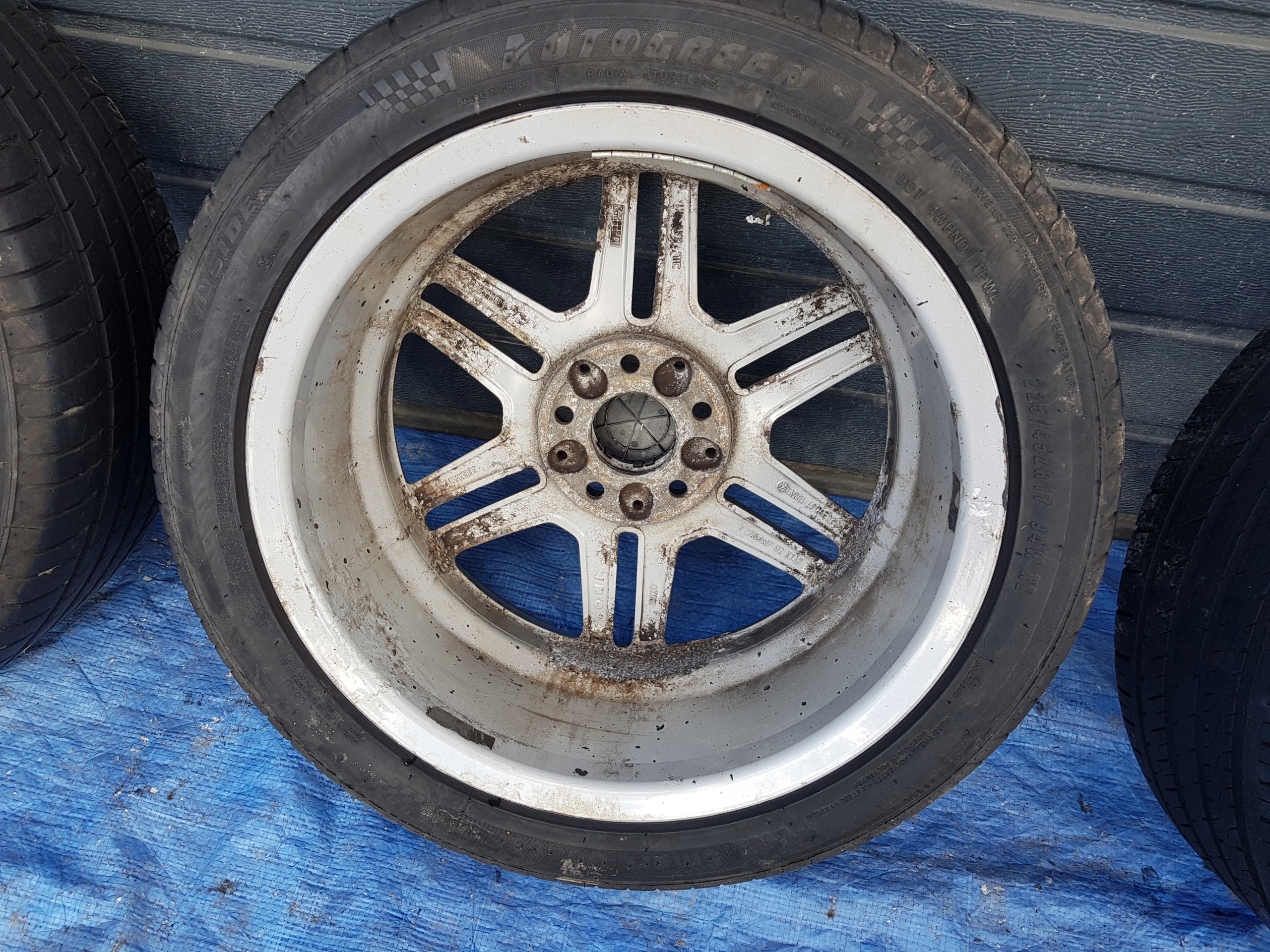 MERCEDES W204 W207 wheels disc discs AMG 17''
