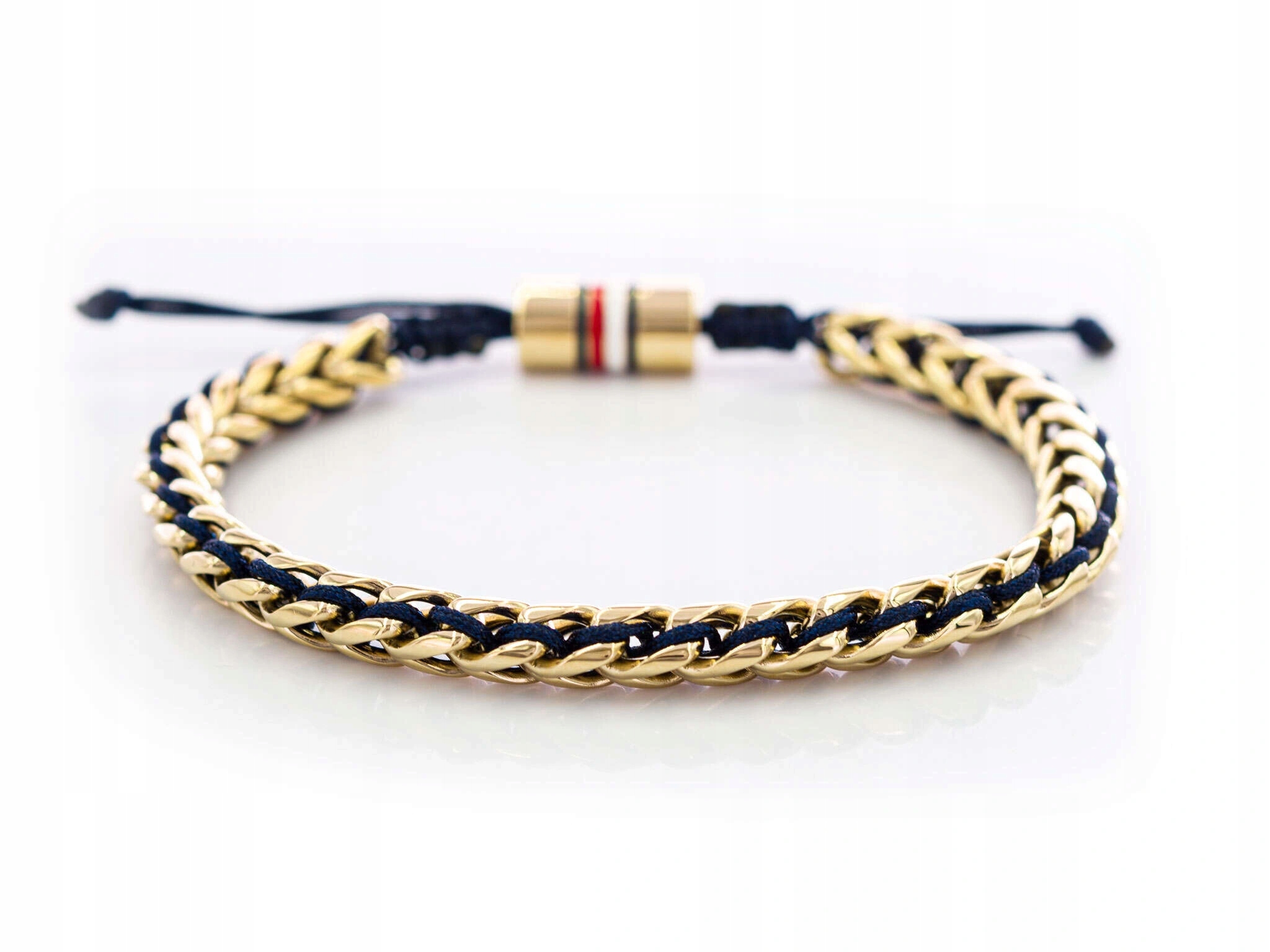 Pánský Náramek Tommy Hilfiger 2790512 Krabička Stylová Zlatá