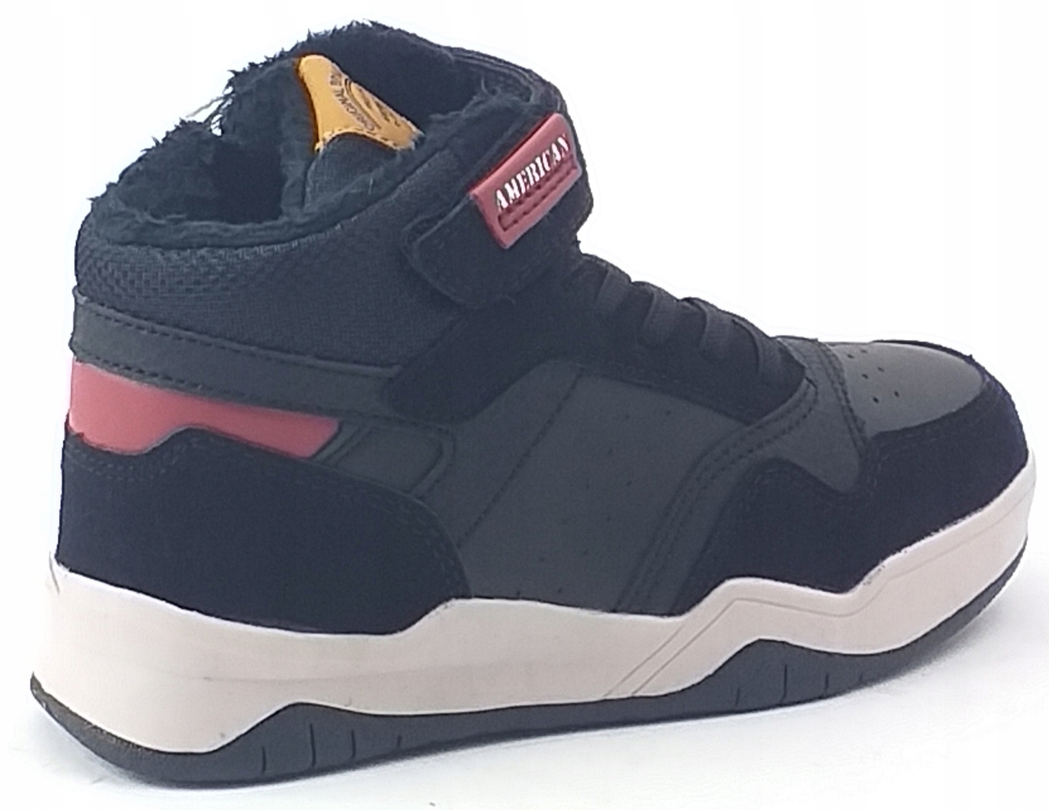 TRAPERY AMERICAN CLUB ZIMOWE CIEPŁE TRZEWIKI OBUWIE NA RZEP CZARNE 27 Bohater / Bajka brak