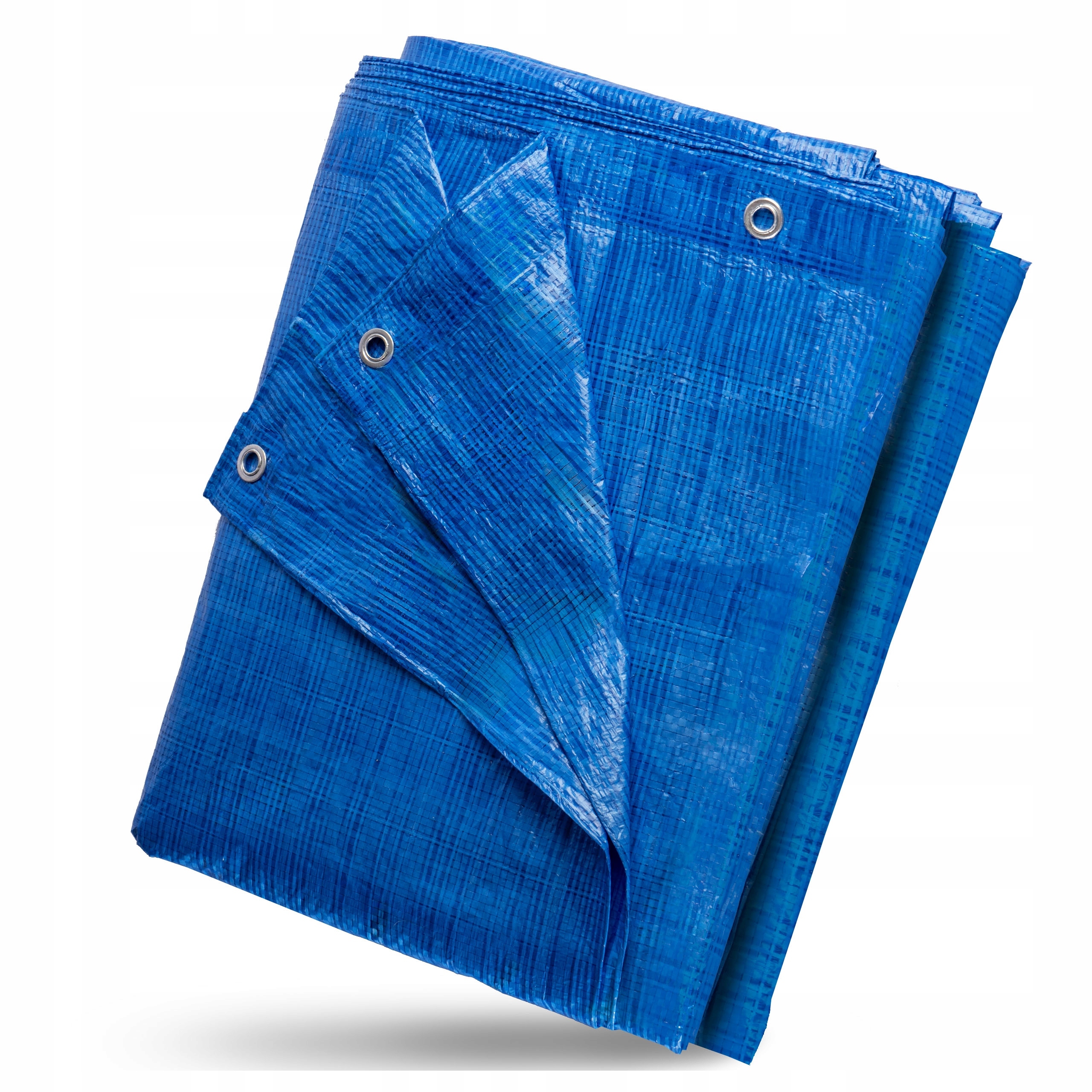 Plachta 8x12 m Voděodolná Velká Plachta Univerzální Vyztužená Modrá