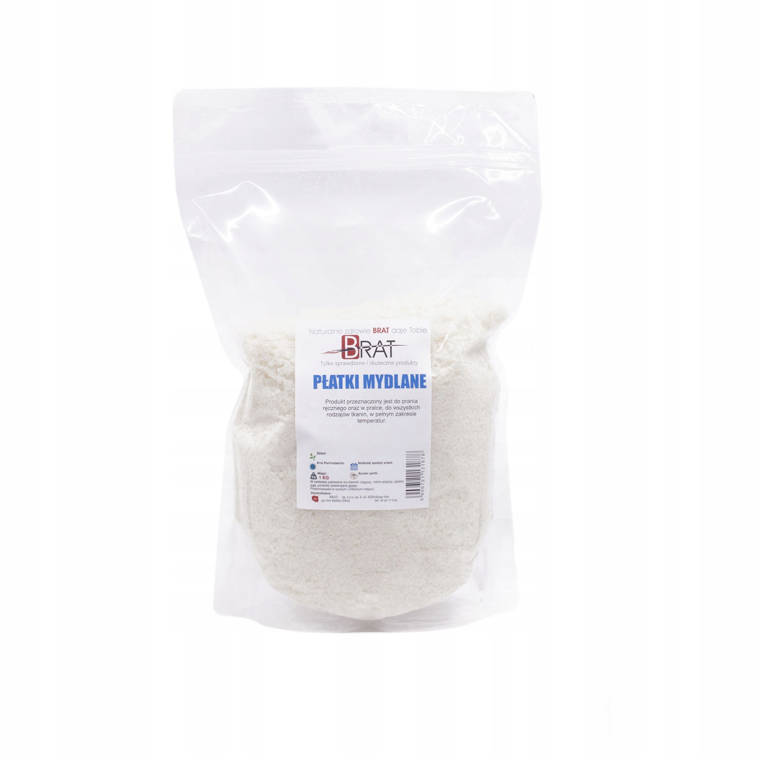 

Płatki Mydlane 1kg Hipoalergiczne mydło w proszku
