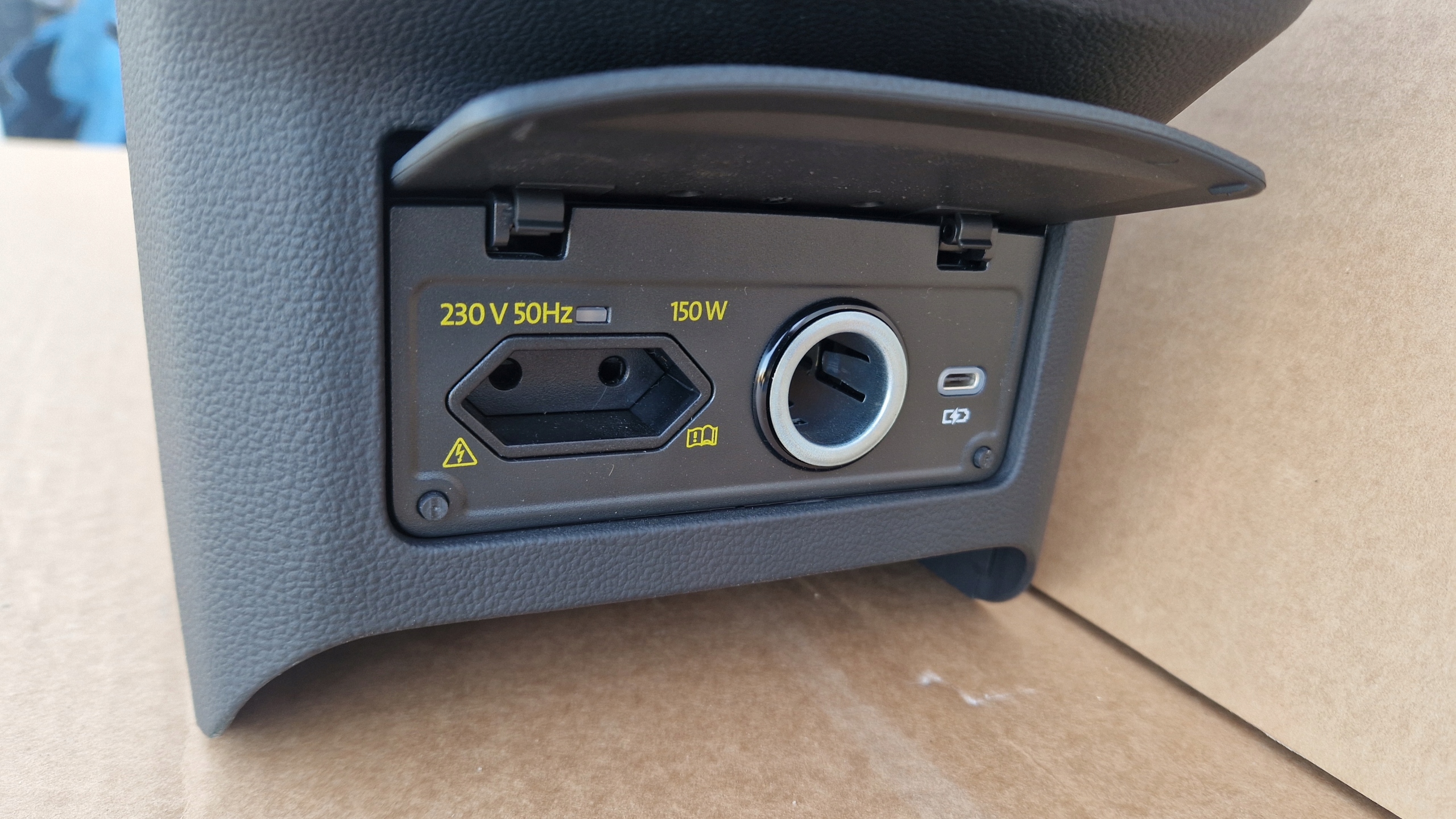 armrest leather tunnel blower fan control unit VW PASSAT B8 LIFT