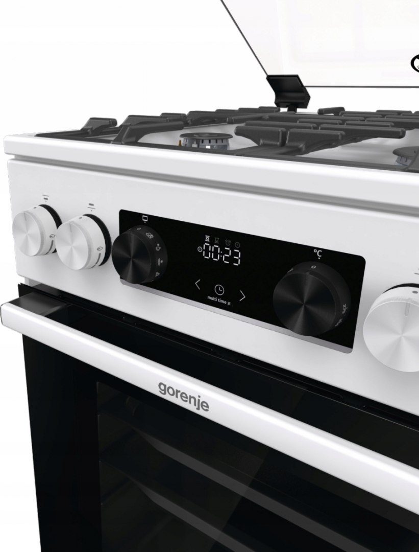 KUCHNIA GAZOWO-ELEKTRYCZNA GORENJE GK5C61WF AirFry AquaClean Model GK5C61WF