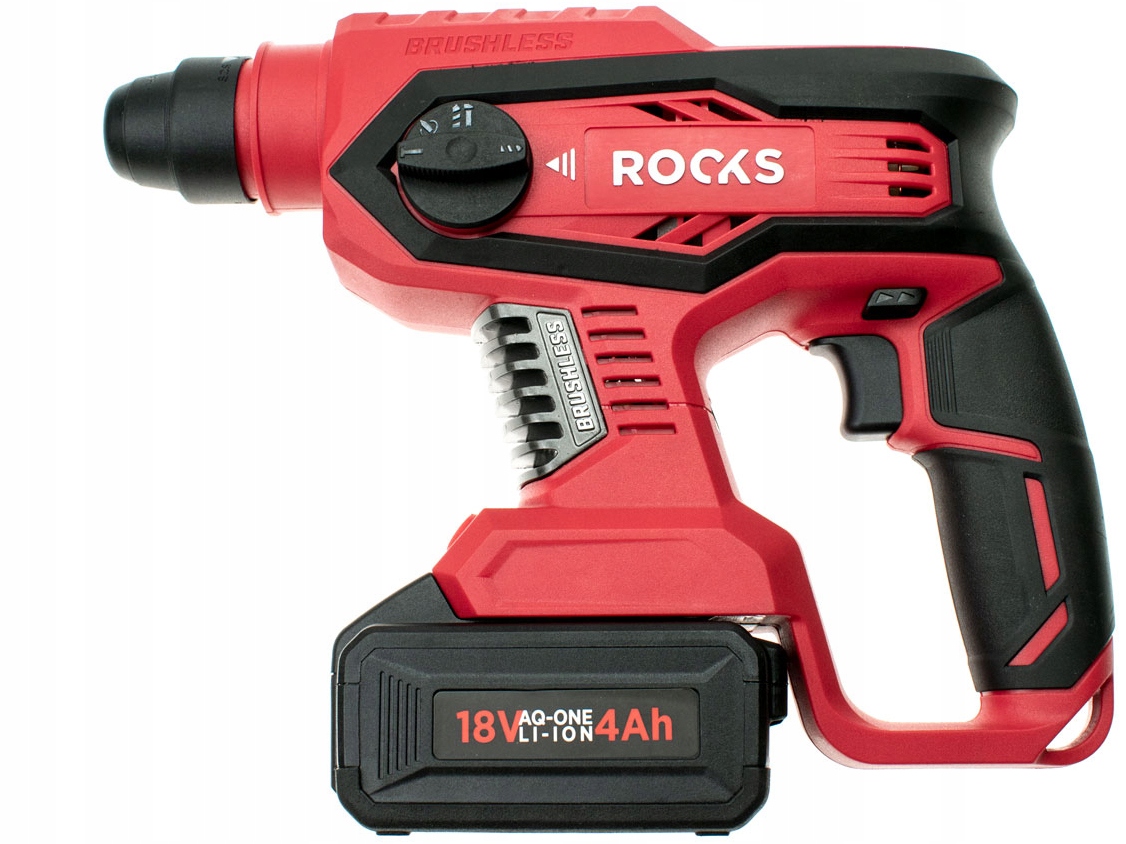 MLOTOWIERTARKA SDS PLUS ROOKS 18V 4A LI On HQ Mark Rooks