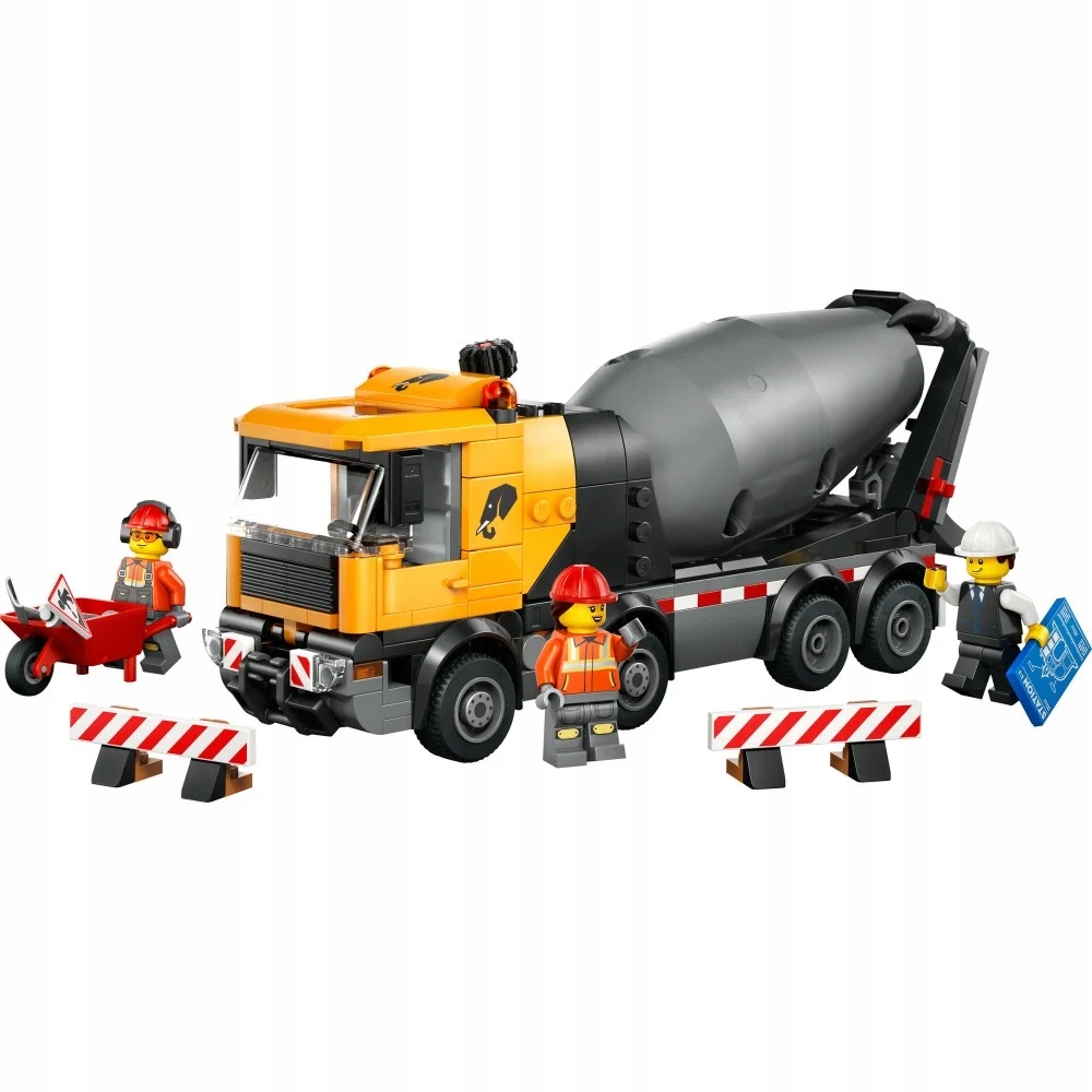 Lego City 60478 Domíchávač Betonu