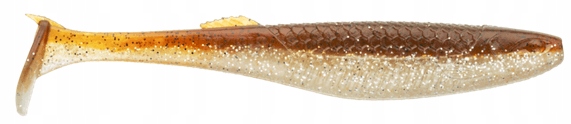 Guma na Sandacza Rapala Kickman 12,5cm Brown Silver