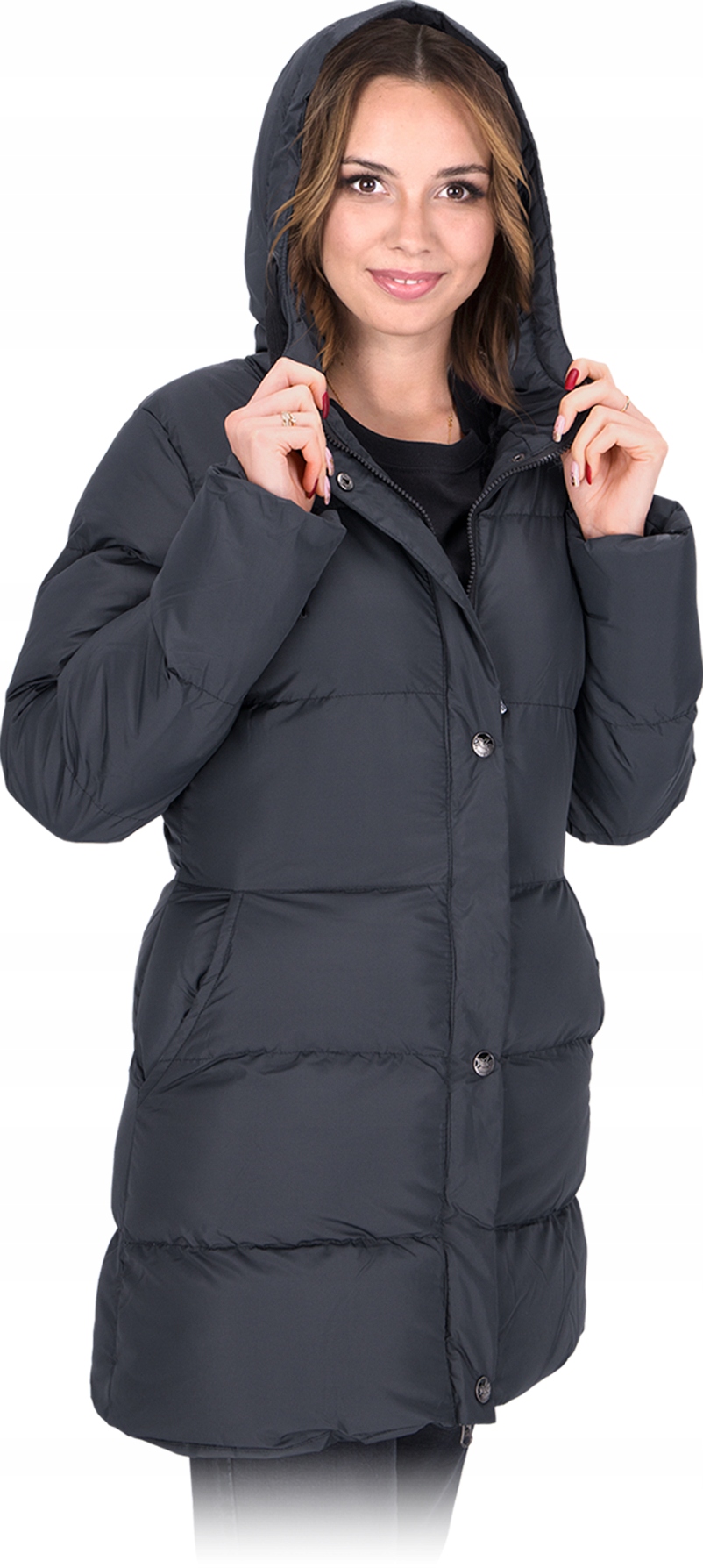 Dámská bunda zateplená kožešinou Reis Carla B vel. XL