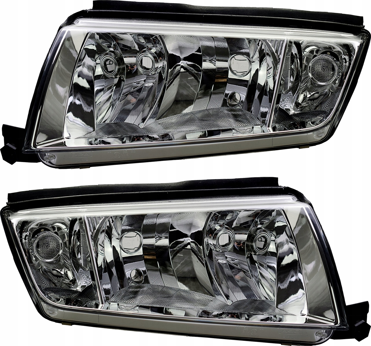Komplet reflektorów Skoda Fabia I 1999-2008