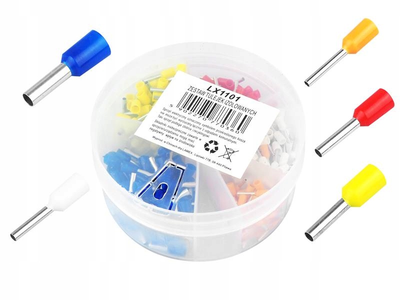 

Zestaw Tulejek I Końcówek Kablowych 400SZT